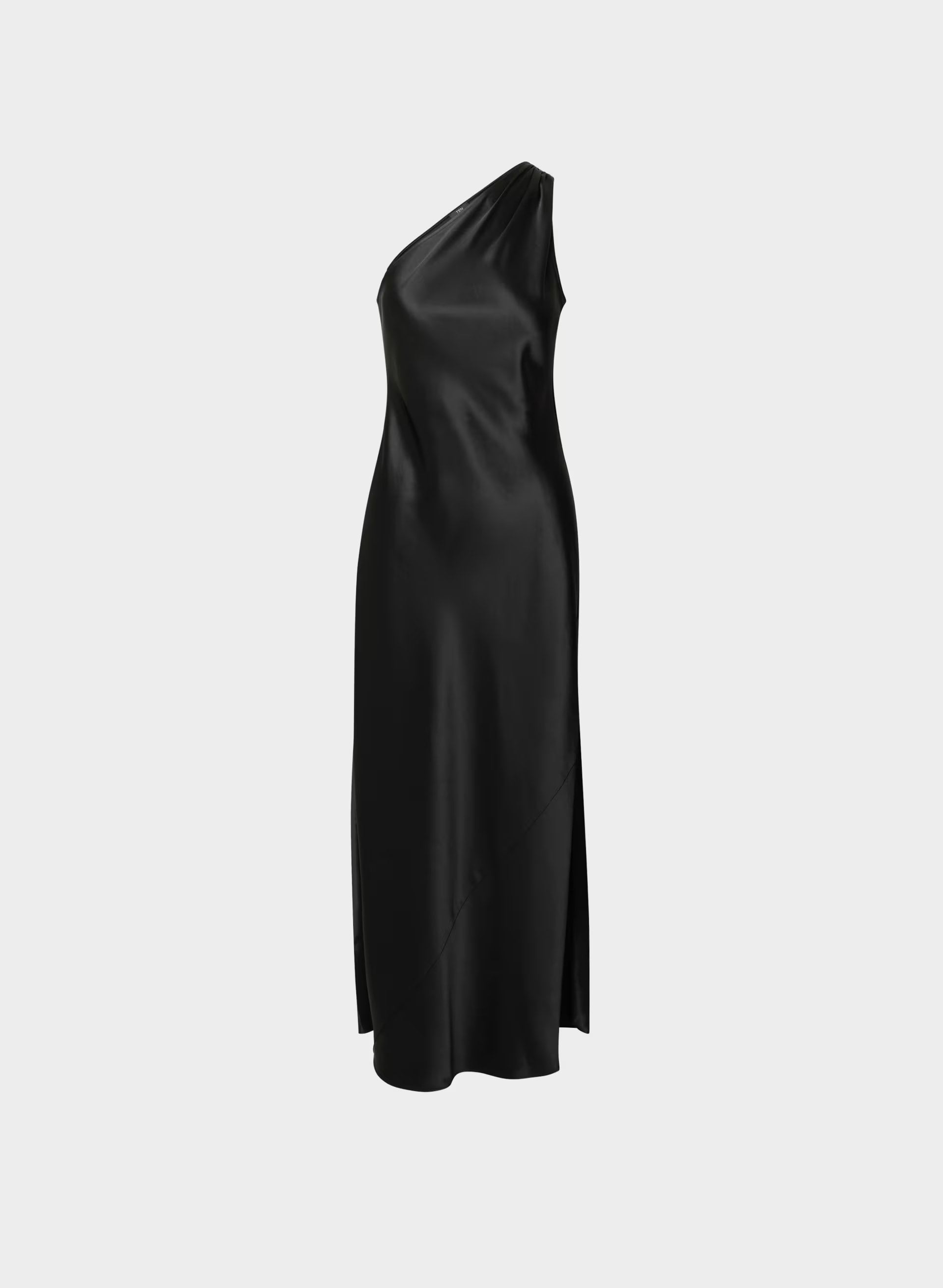 Verve Satin Dress - BLACK