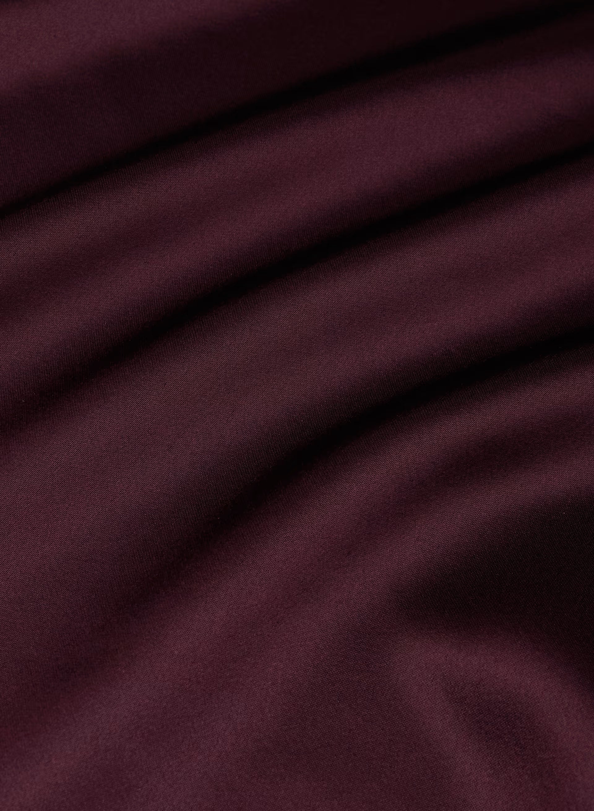 Verve Satin Dress - GALA PLUM