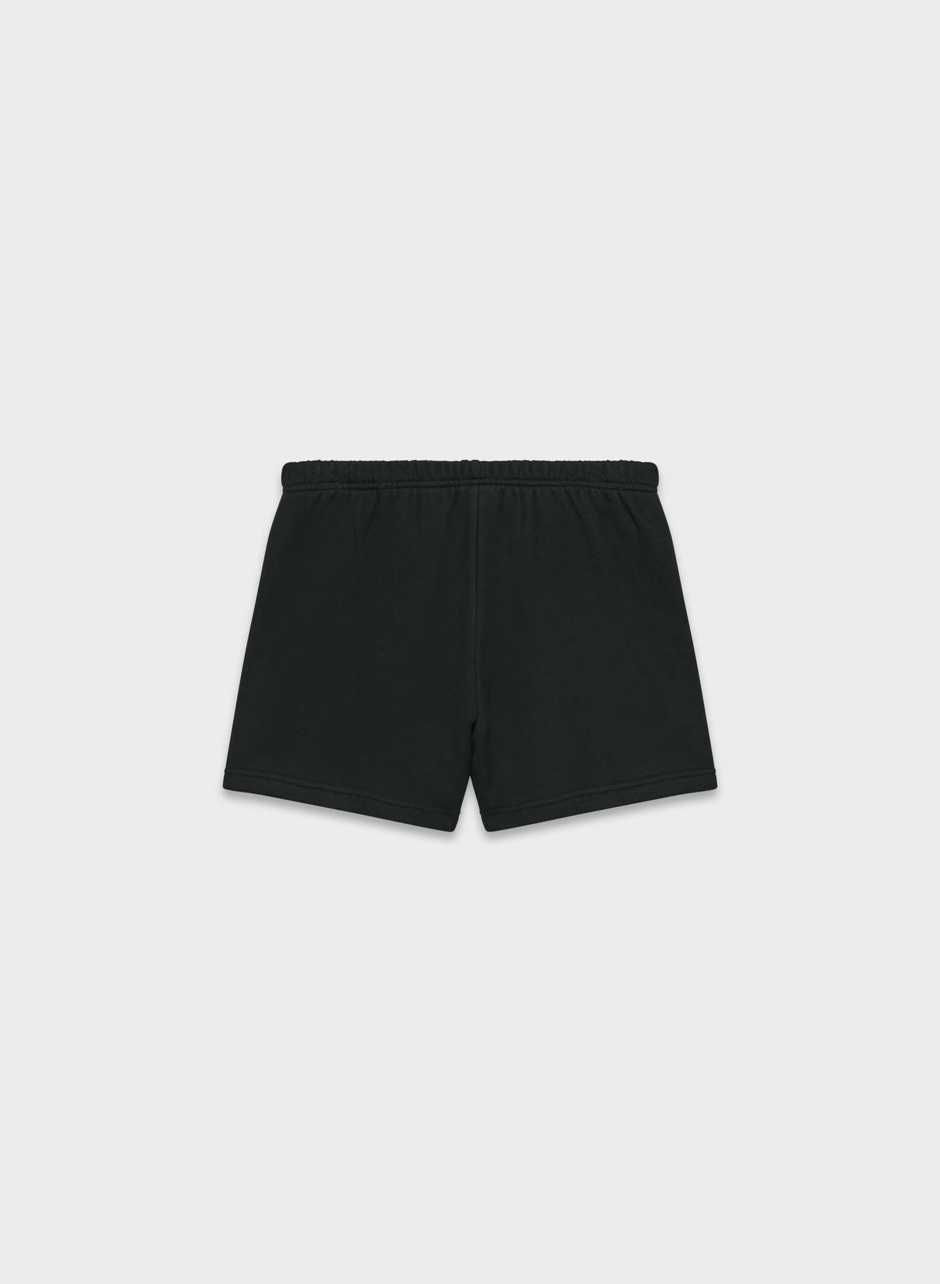 Cozy Sweatfleece Perfect Hi-Rise Mini Short - BLACK