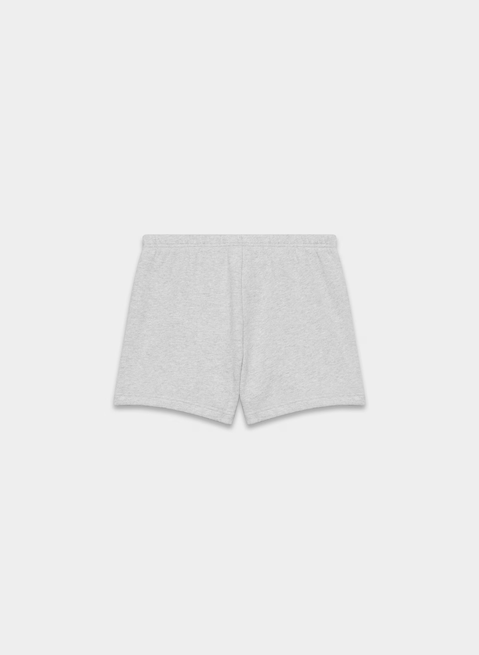 Cozy Sweatfleece Perfect Hi-Rise Mini Short - HEATHER CHROME
