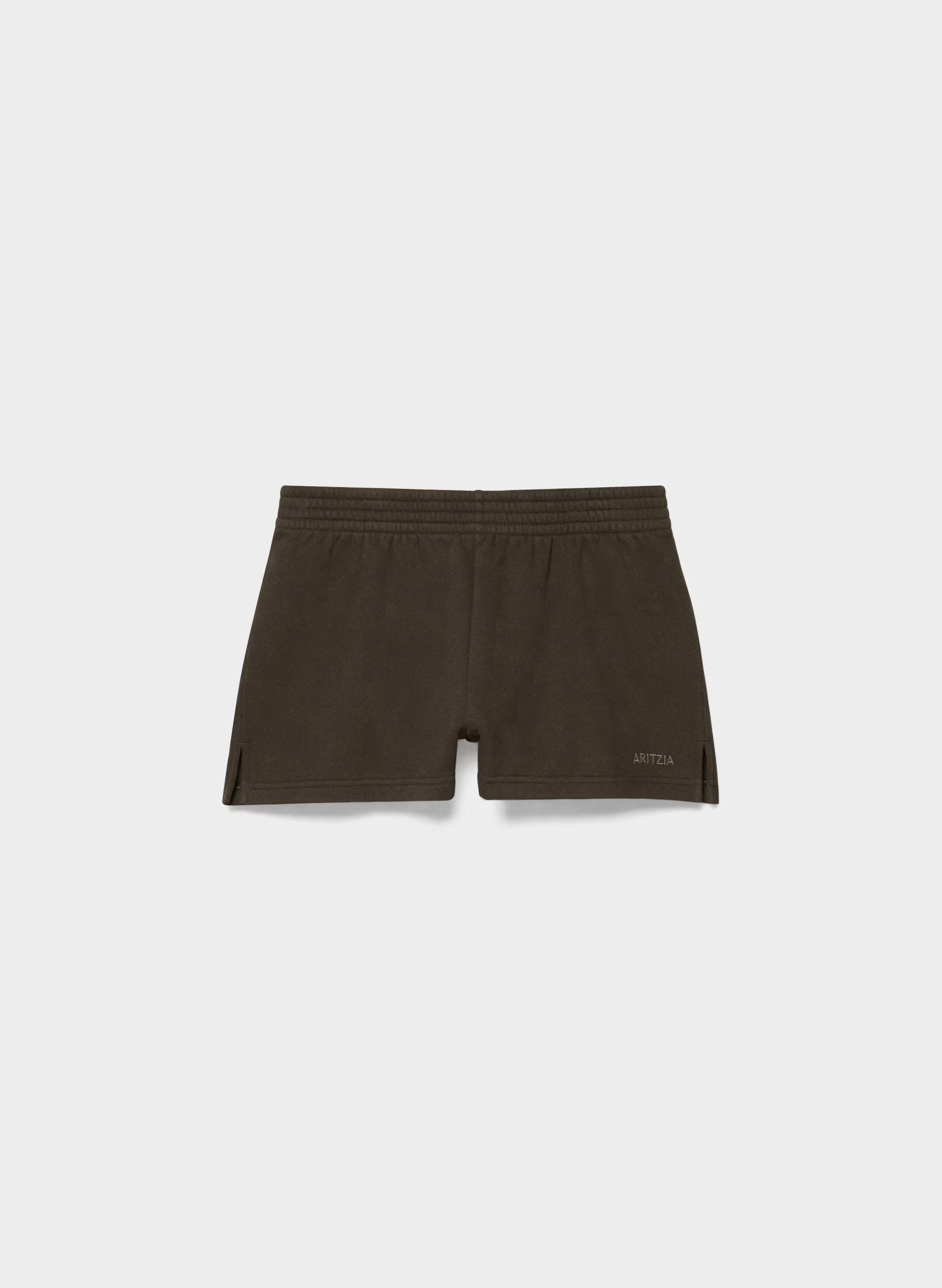 Cozy Sweatfleece Perfect Micro Short - CACAO NIB BROWN