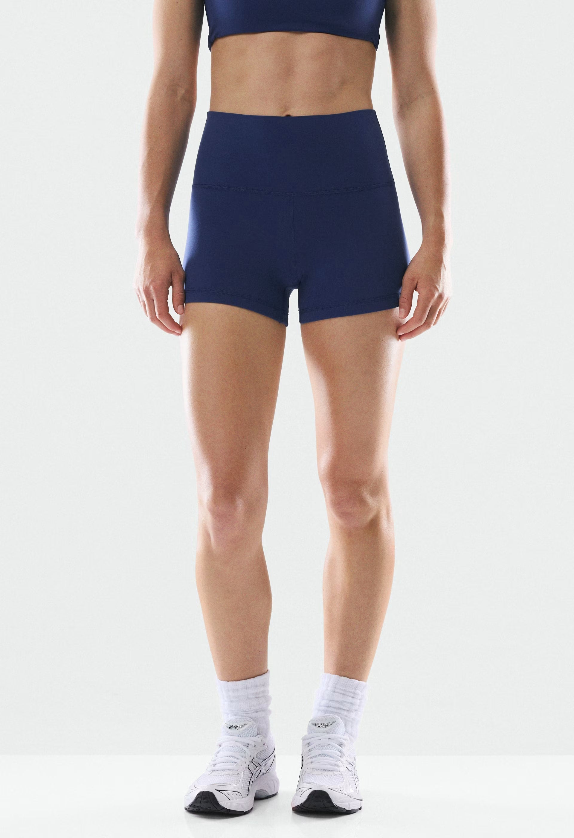 BUTTER Cheeky Hi-Rise 3 Short - BYRON BLUE