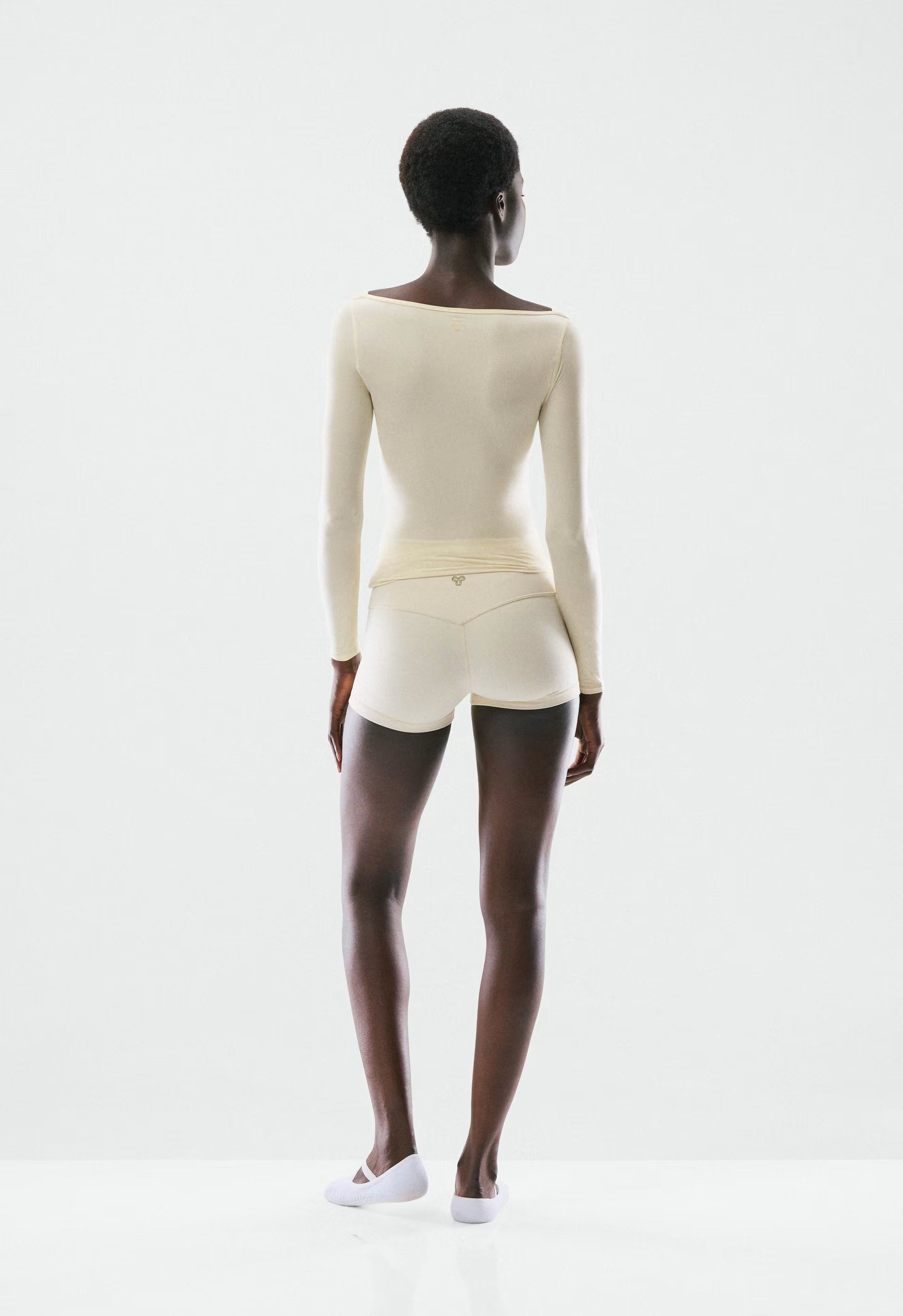 BUTTER Cheeky Hi-Rise 3 Short - SEASIDE CREAM