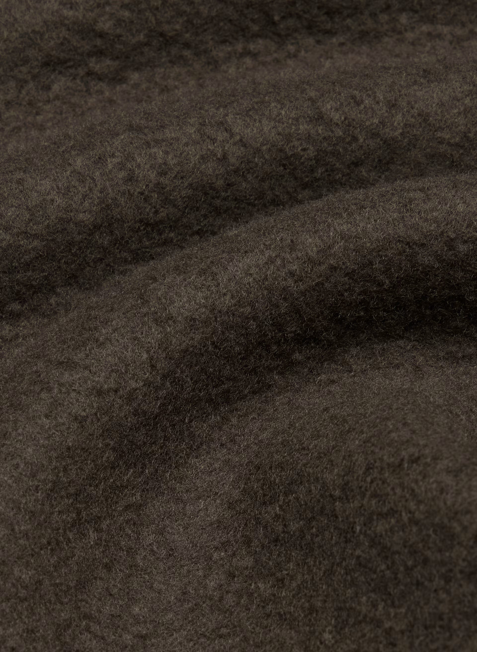 Cozy Sweatfleece Boyfriend Lo-Rise Mini Short - CACAO NIB BROWN