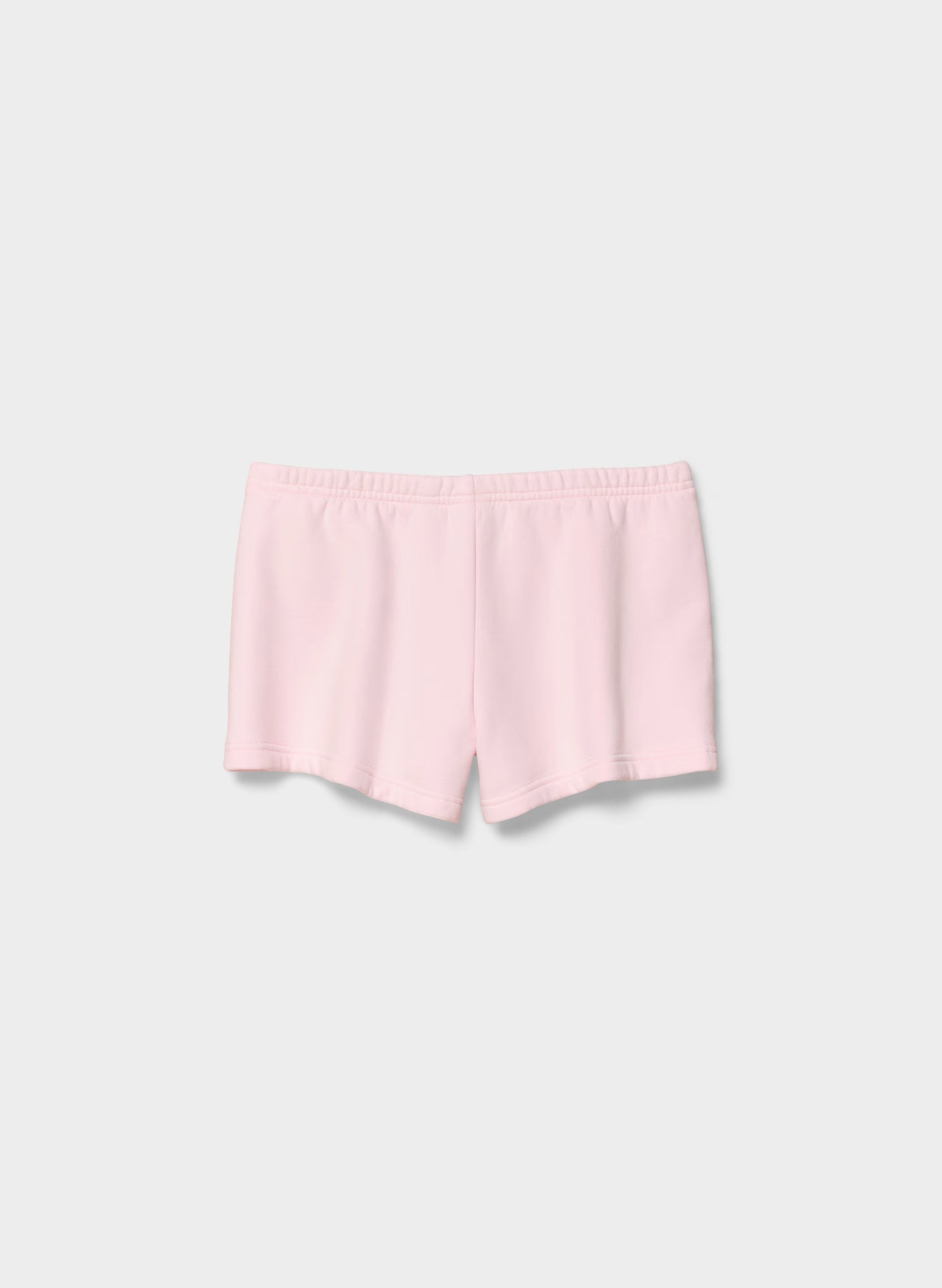 Cozy Sweatfleece Boyfriend Lo-Rise Mini Short - MAGNOLIA