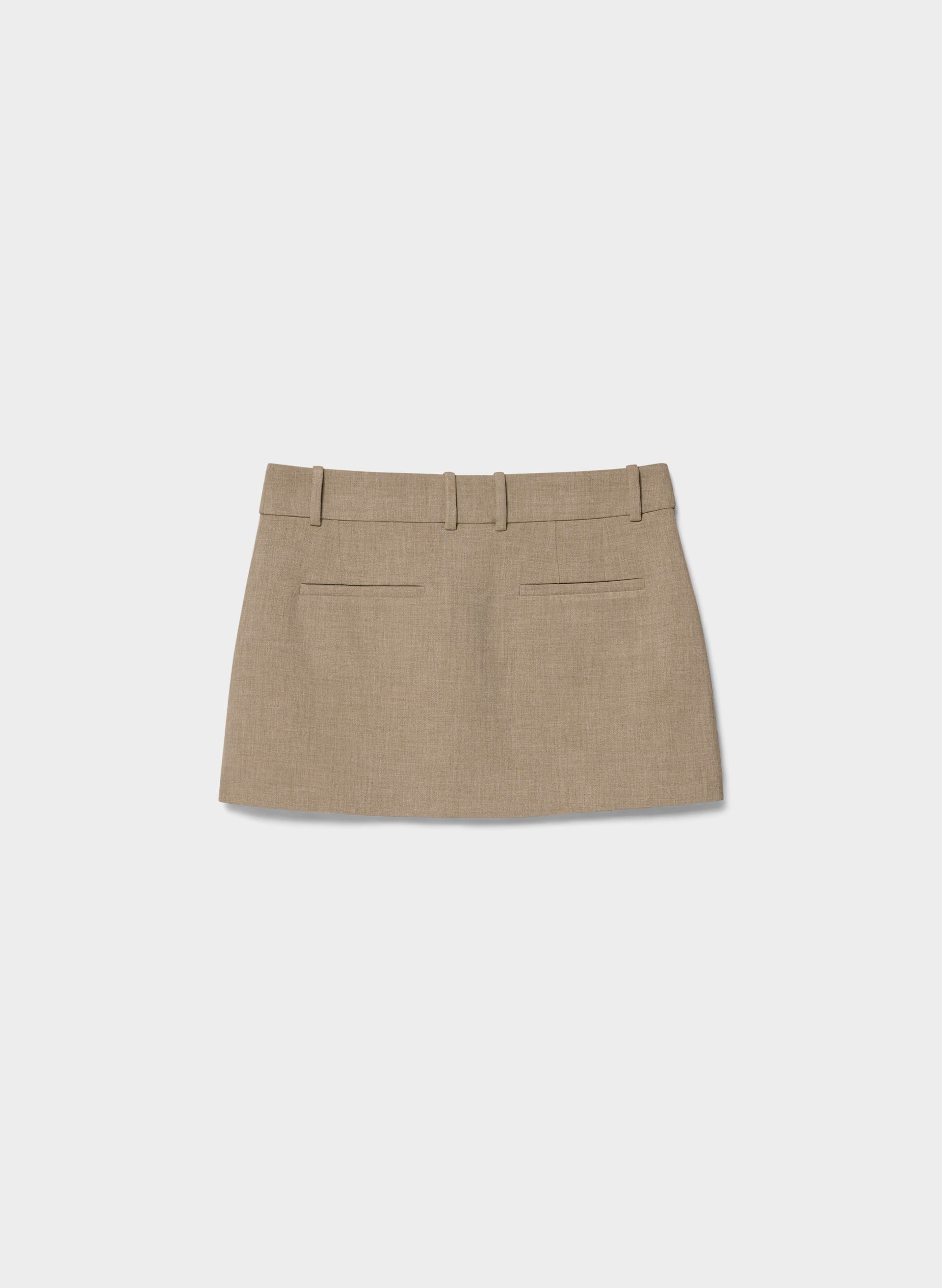 Chisel Micro Skort - Eversential™ - HEATHER GREY TAUPE