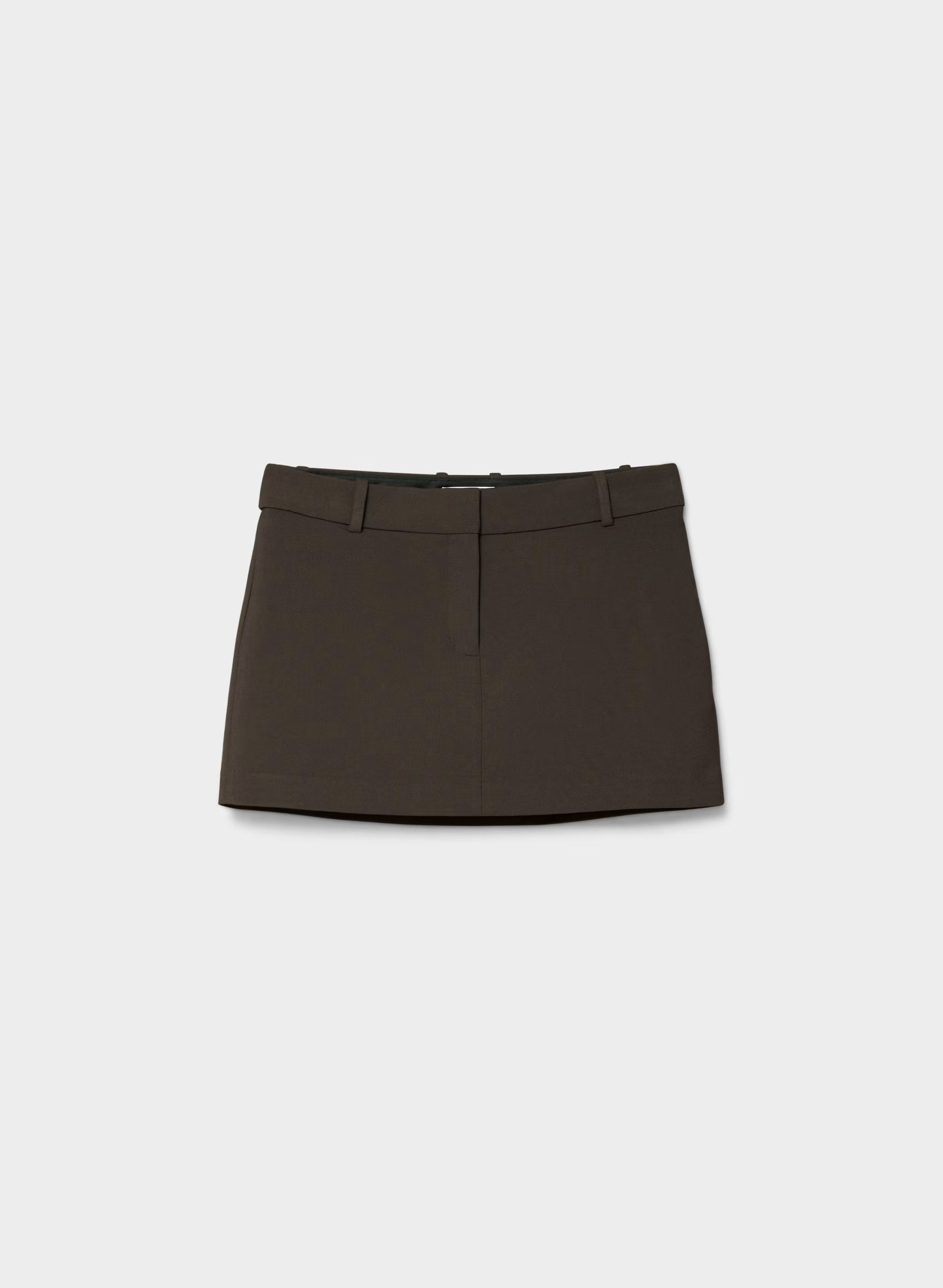 Chisel Micro Skort - Eversential™ - CACAO NIB BROWN