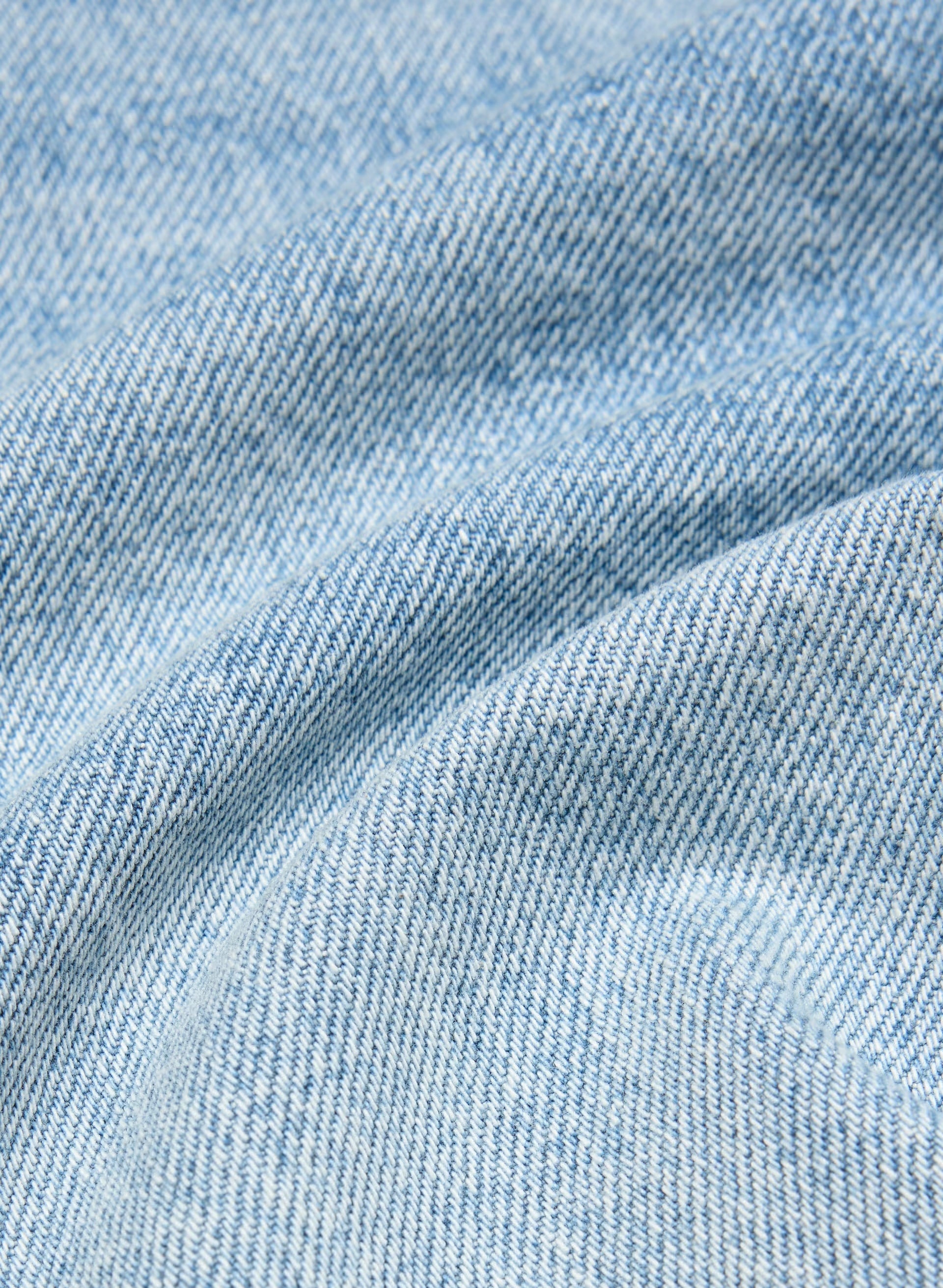 Denim Forum The Ex-Boyfriend Hi Mid-Thigh Denim Short - 7 YRS BLEU TABOO