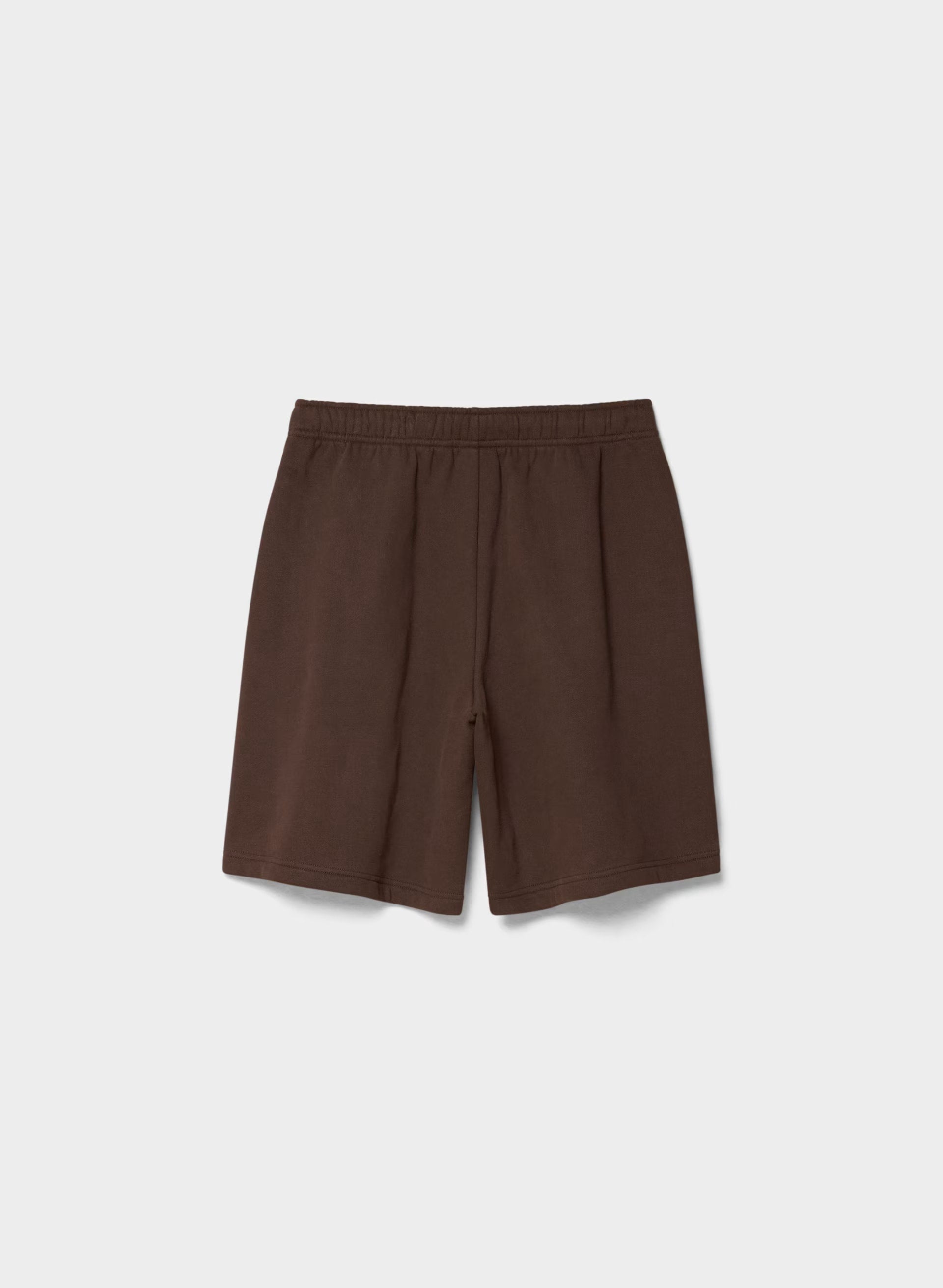 Cozy Sweatfleece Mega Above-Knee Short - RICH MOCHA BROWN