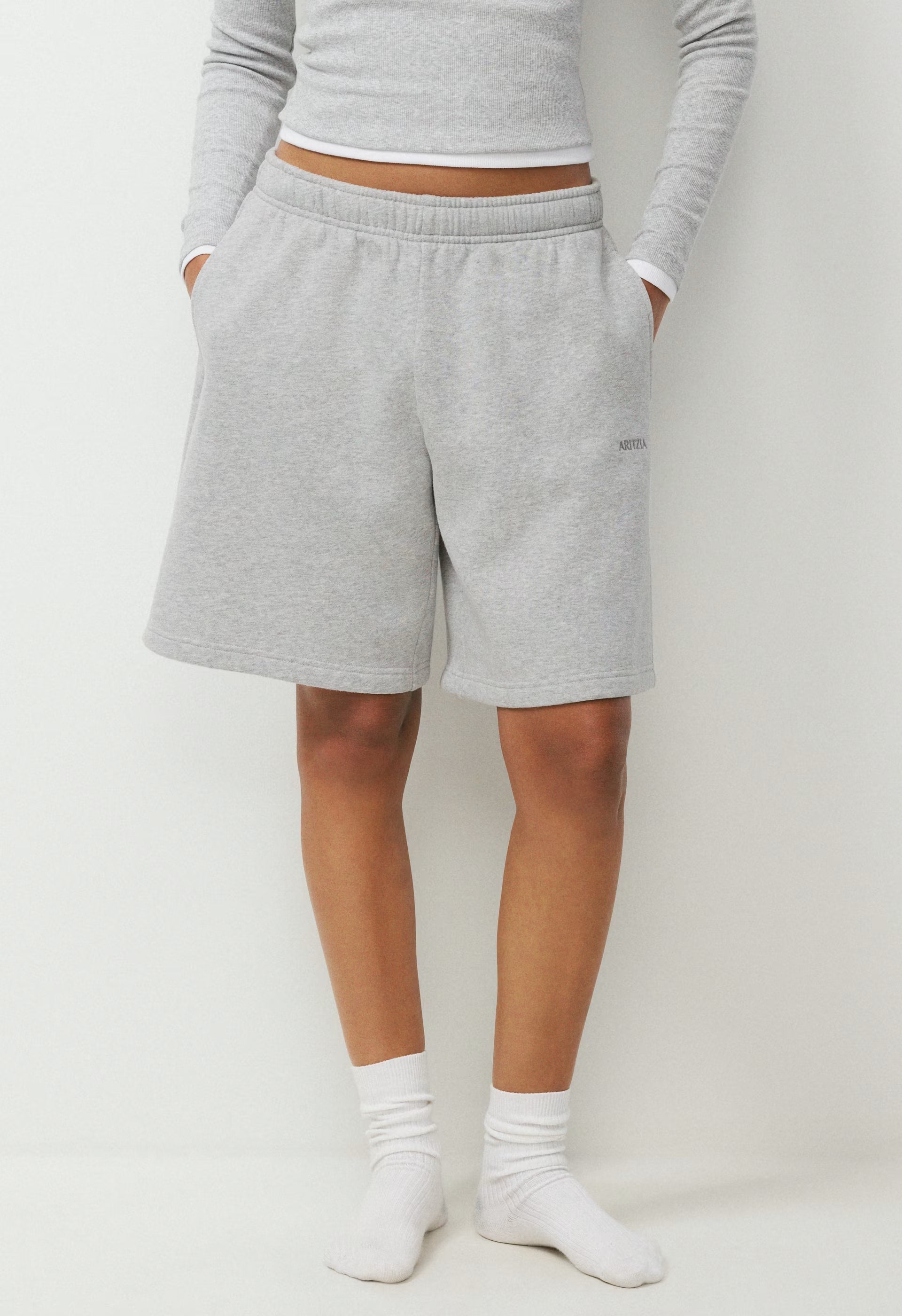 Cozy Sweatfleece Mega Above-Knee Short - VILLA PINK