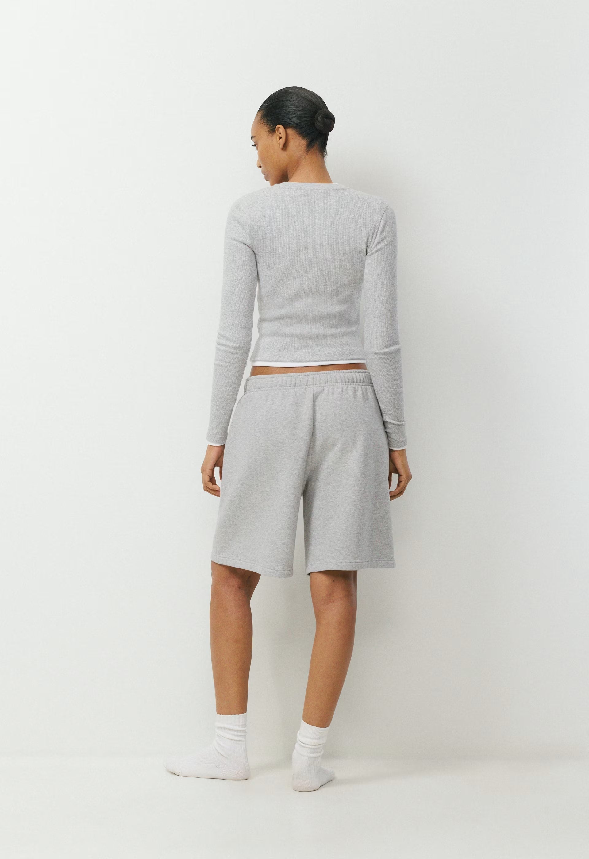 Cozy Sweatfleece Mega Above-Knee Short - GALA PLUM