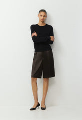 Touchpoint Satin Short - CACAO NIB BROWN