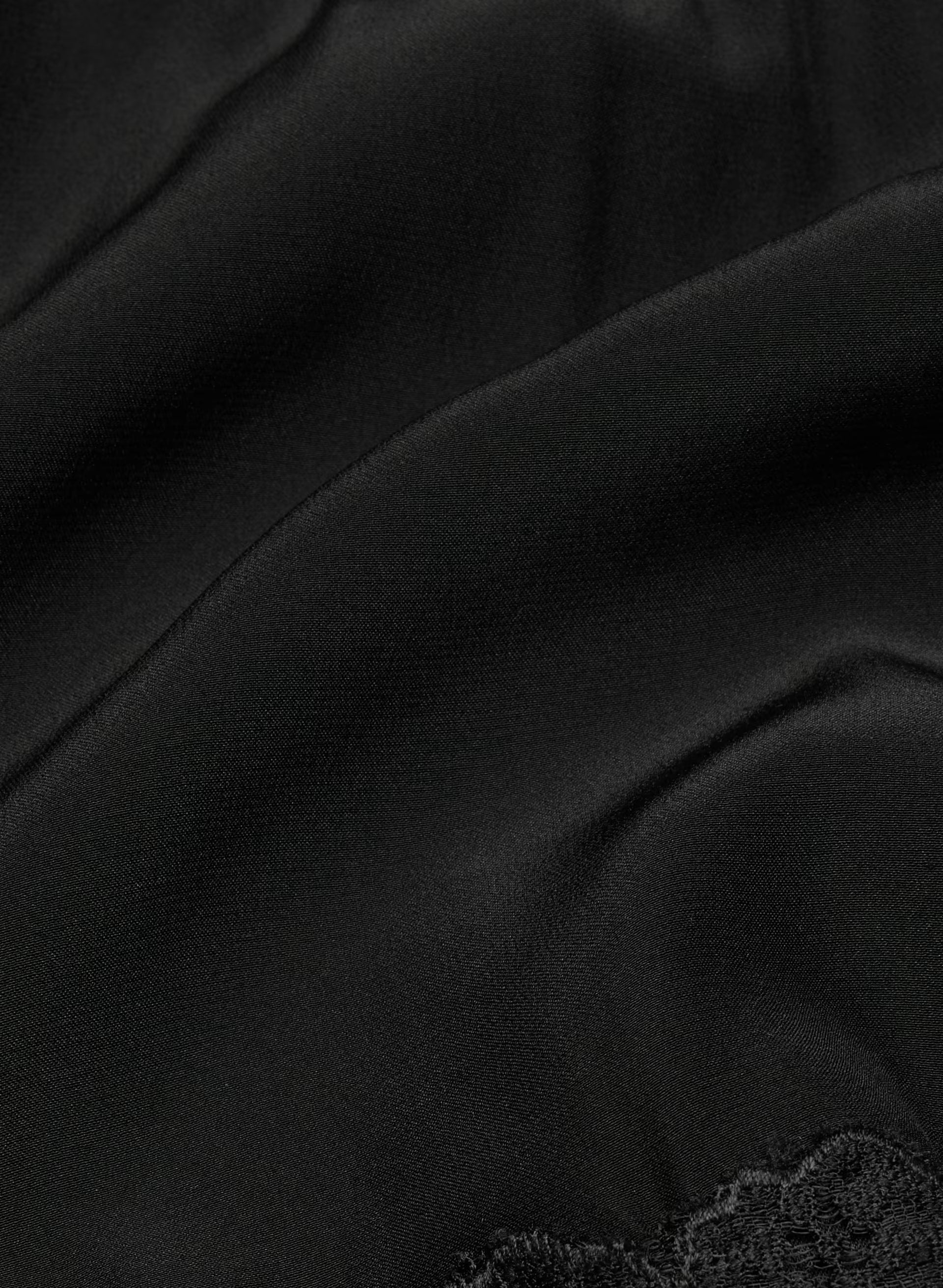 Liana Silk Short - BLACK/BLACK