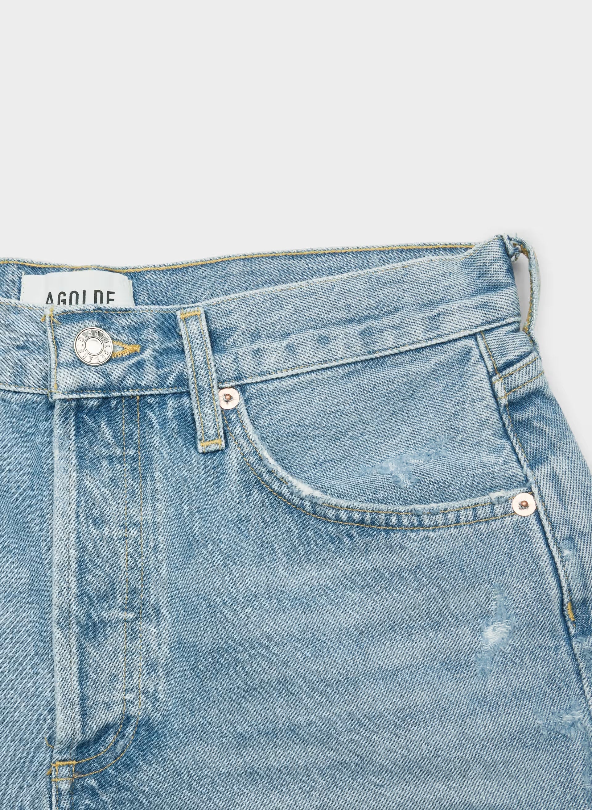 AGOLDE Parker Short - SWAPMEET BLUE