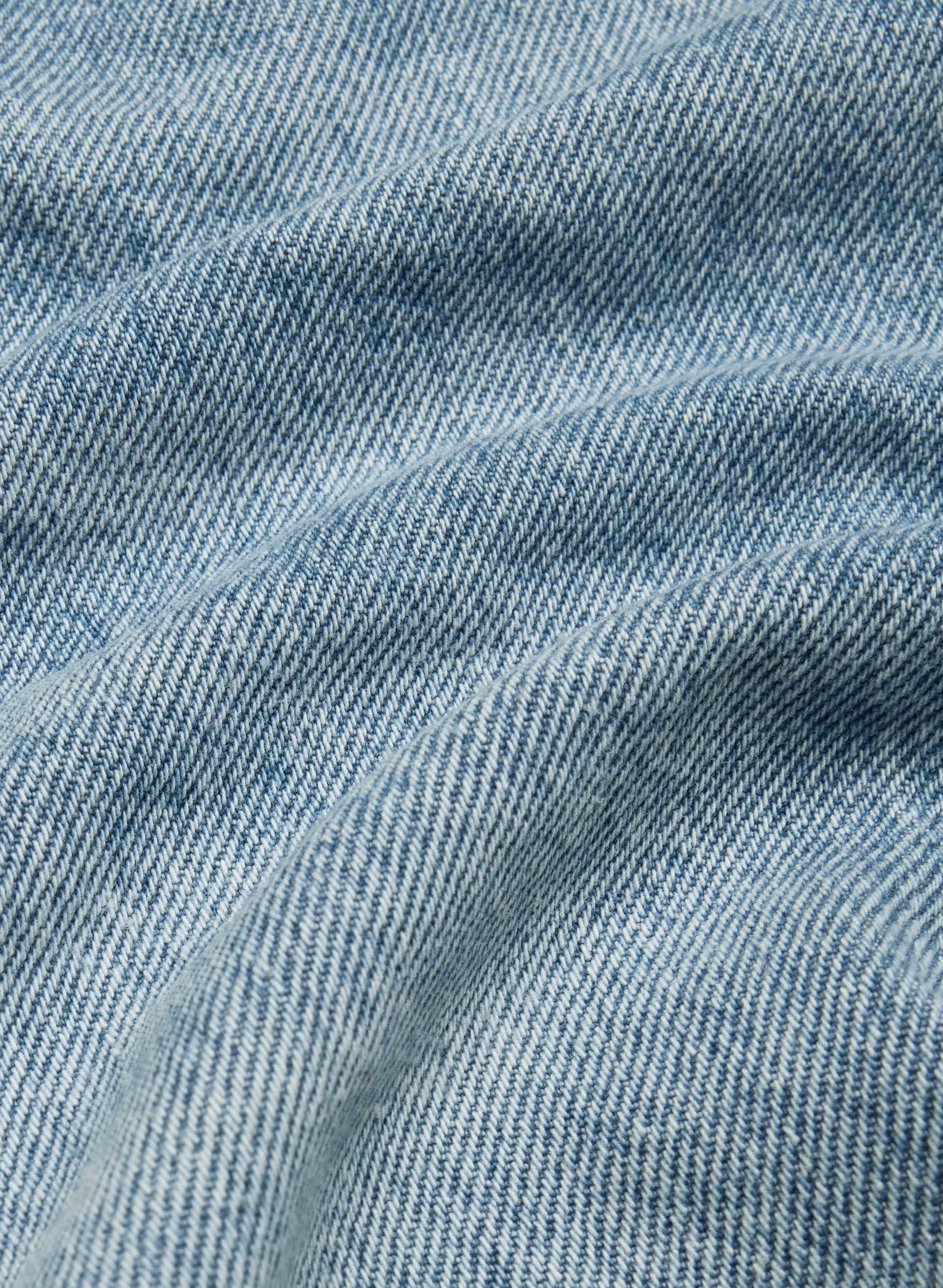 AGOLDE Parker Long Jean Short - SWAPMEET BLUE