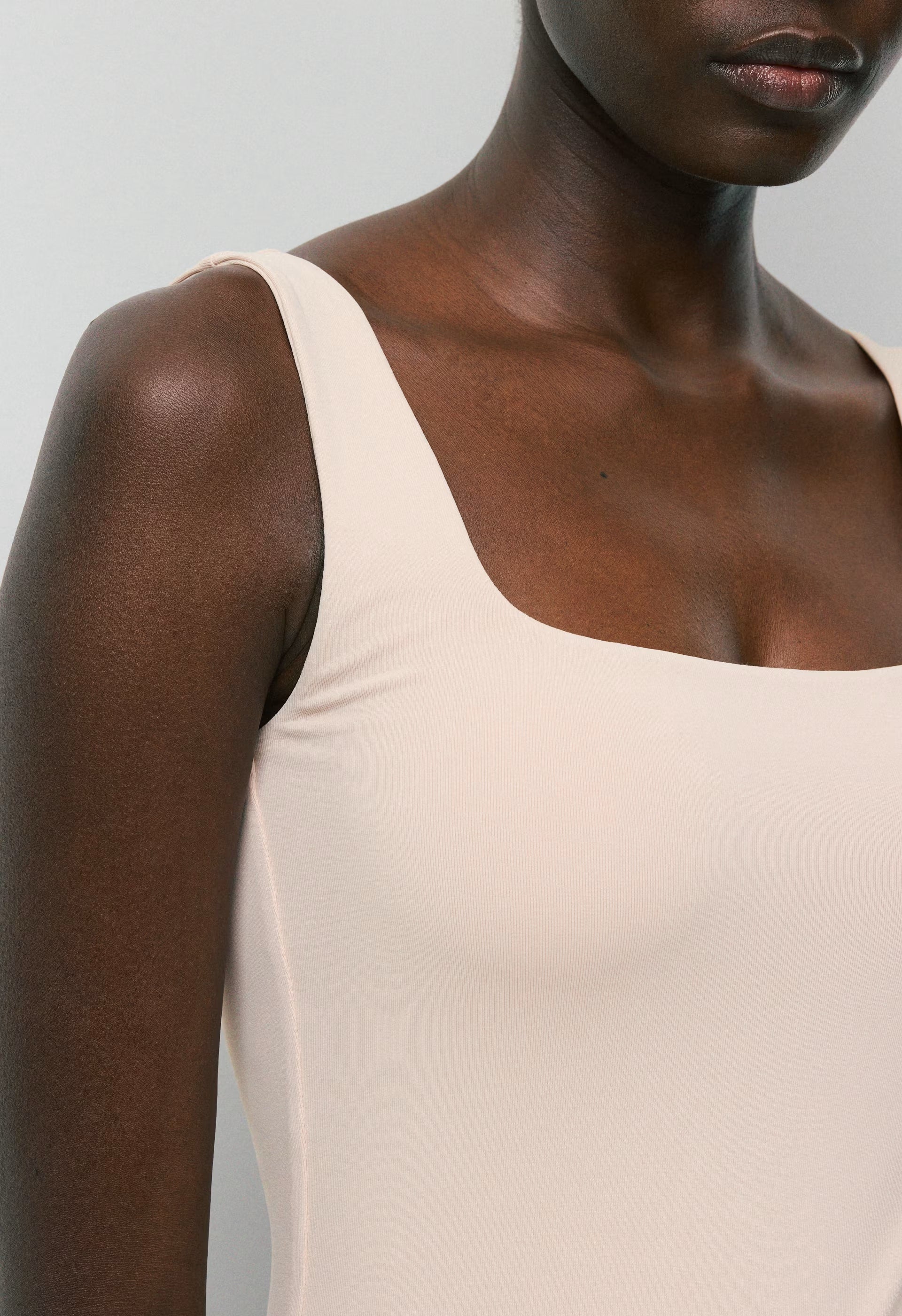 Original Contour Pursue Squareneck Bodysuit - BLACK