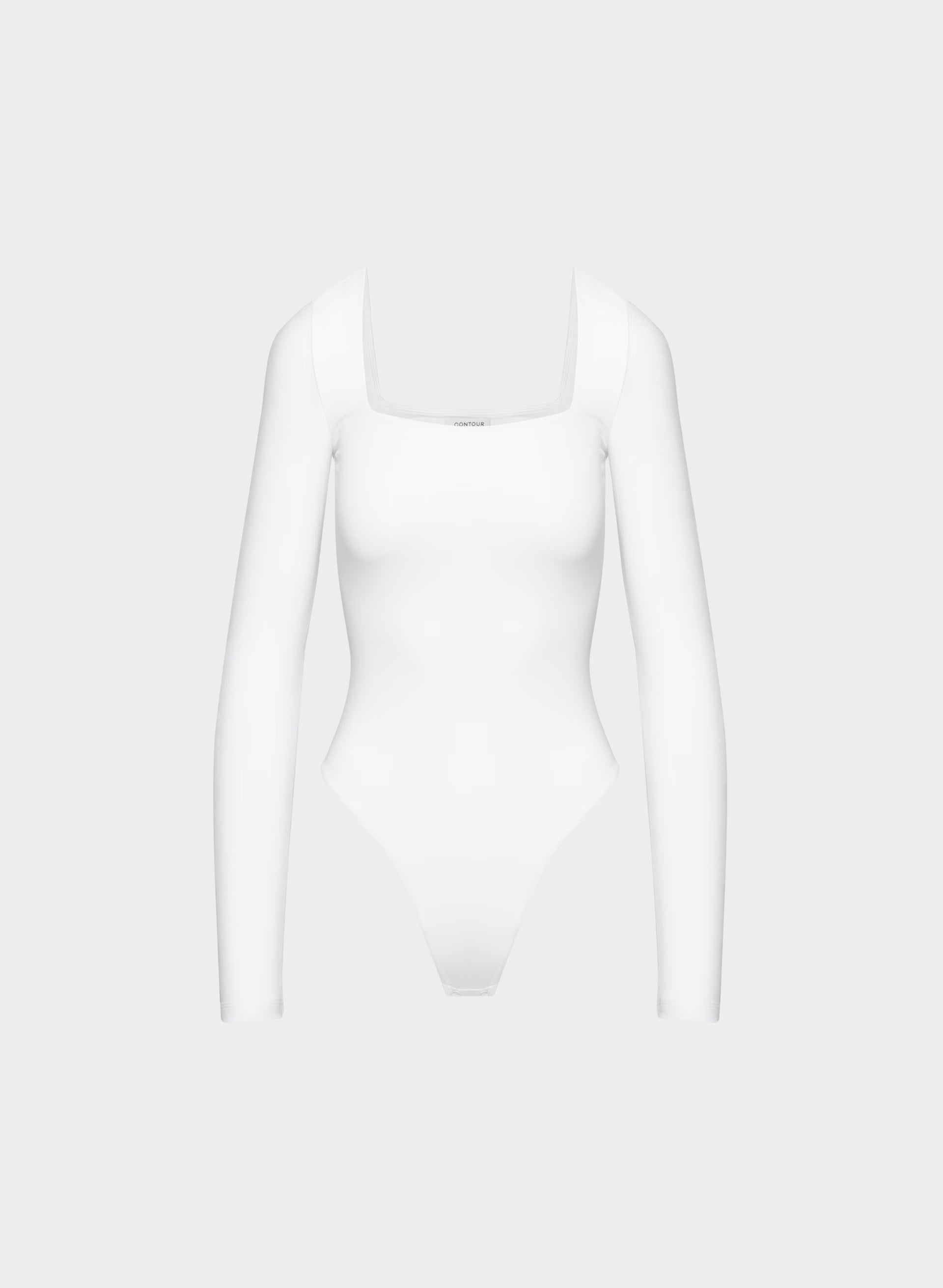 Original Contour Headway Squareneck Bodysuit - BRIGHT WHITE