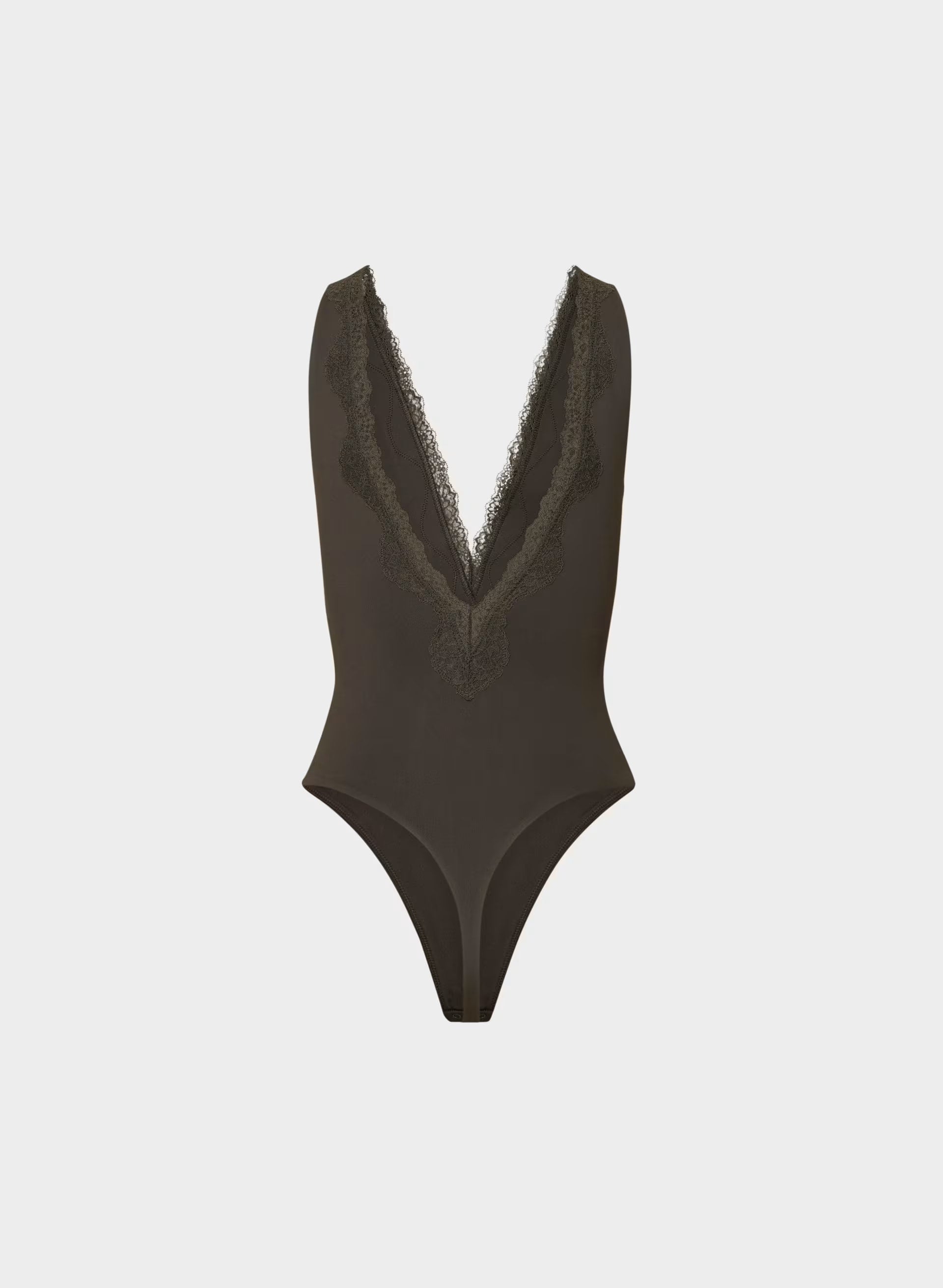 Original Contour Eventide Bodysuit - CACAO NIB BROWN