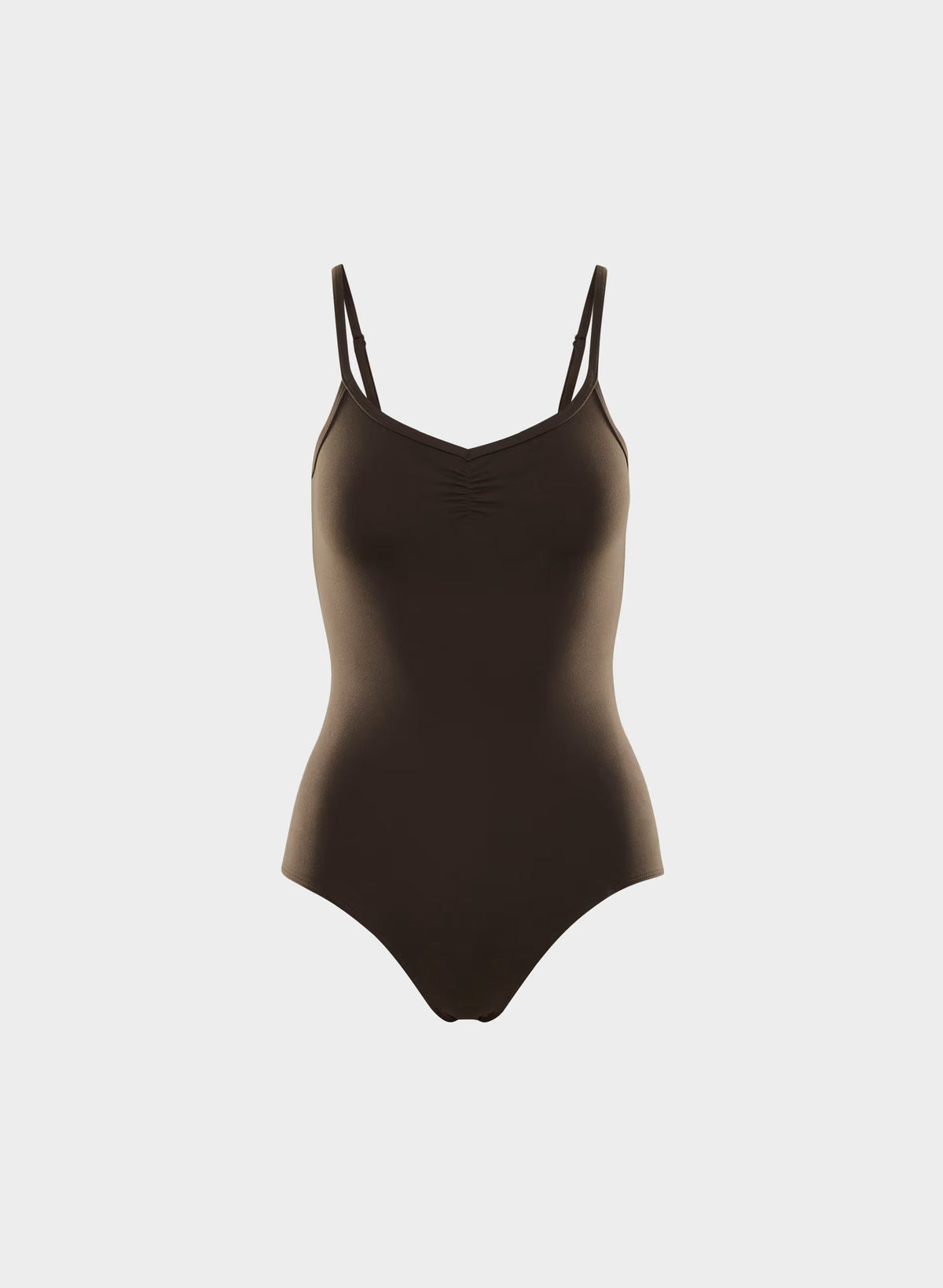 BUTTER Glissade Cami Bodysuit - CACAO NIB BROWN