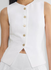 Regal Vest - Crepette™ - WHITE