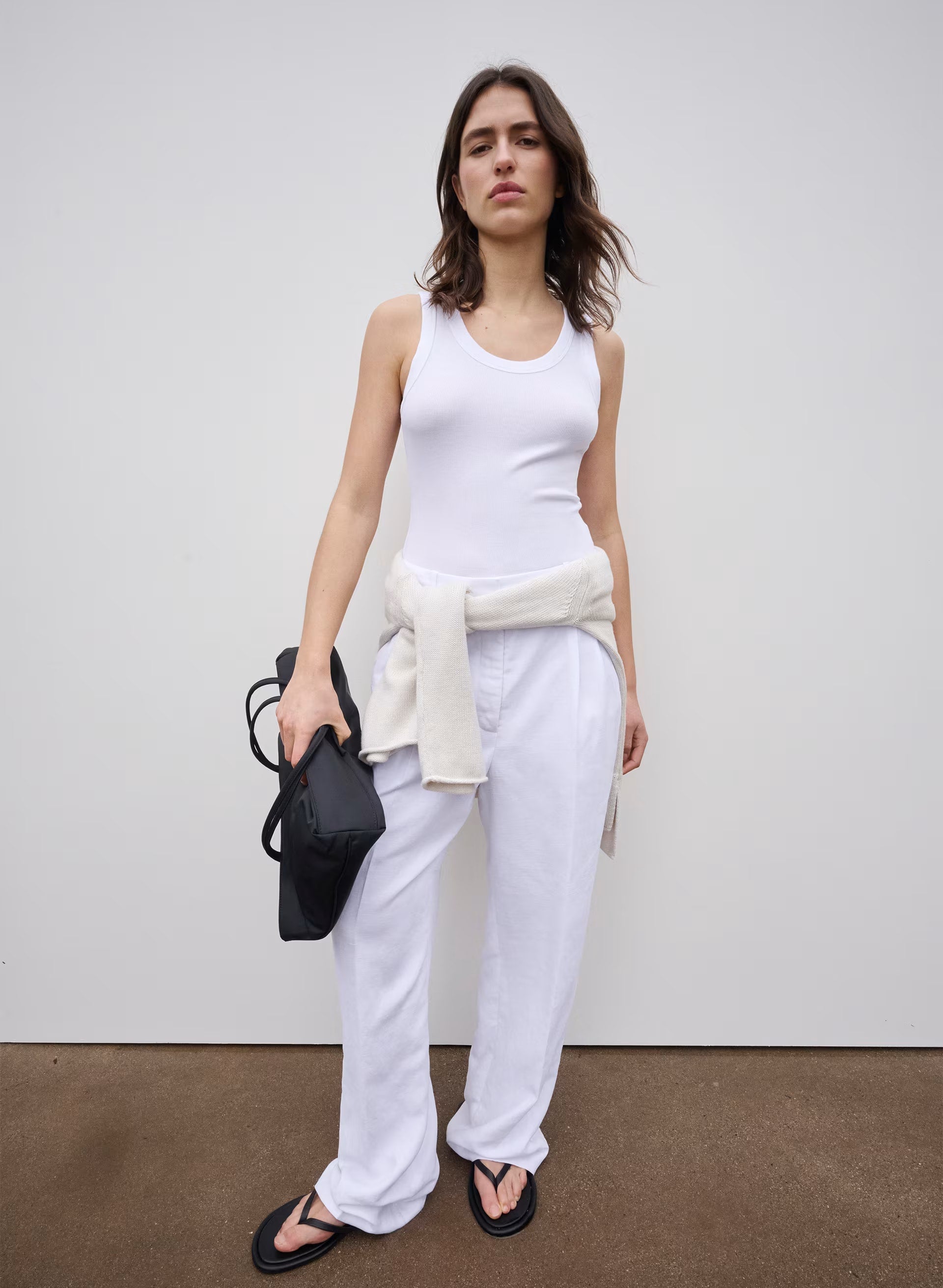 The Effortless Pant™ - CruiseLinen™ - WHITE