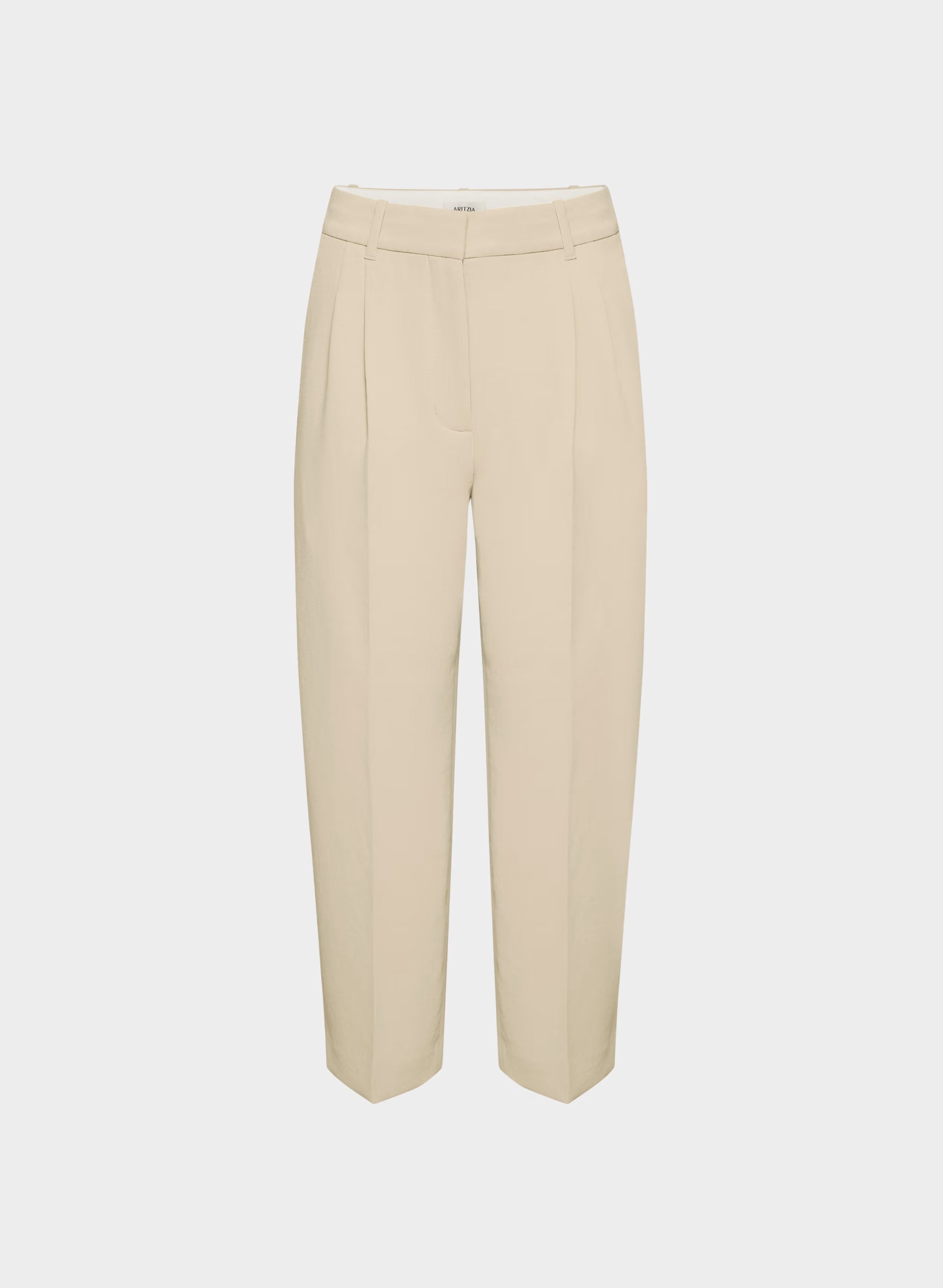 The Effortless Pant™ Cropped - Crepette™ - MARCONA BEIGE