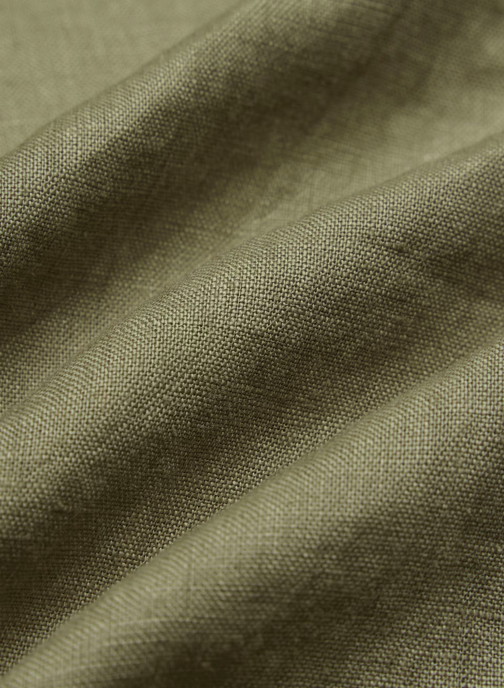 Golden Hour Linen Dress - SUNDRIED OLIVE