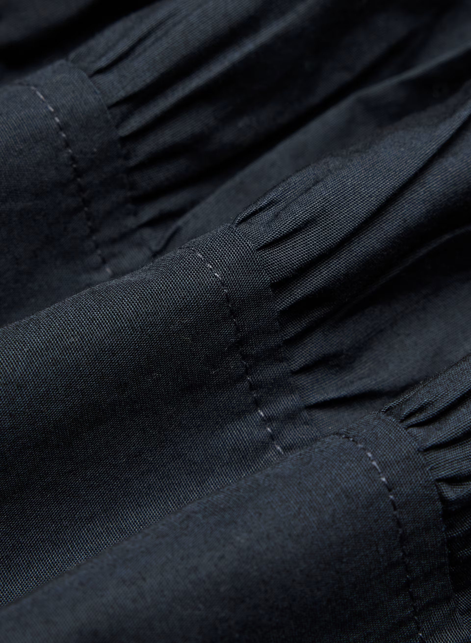 Allegoria Poplin Dress - DARK NIGHT NAVY