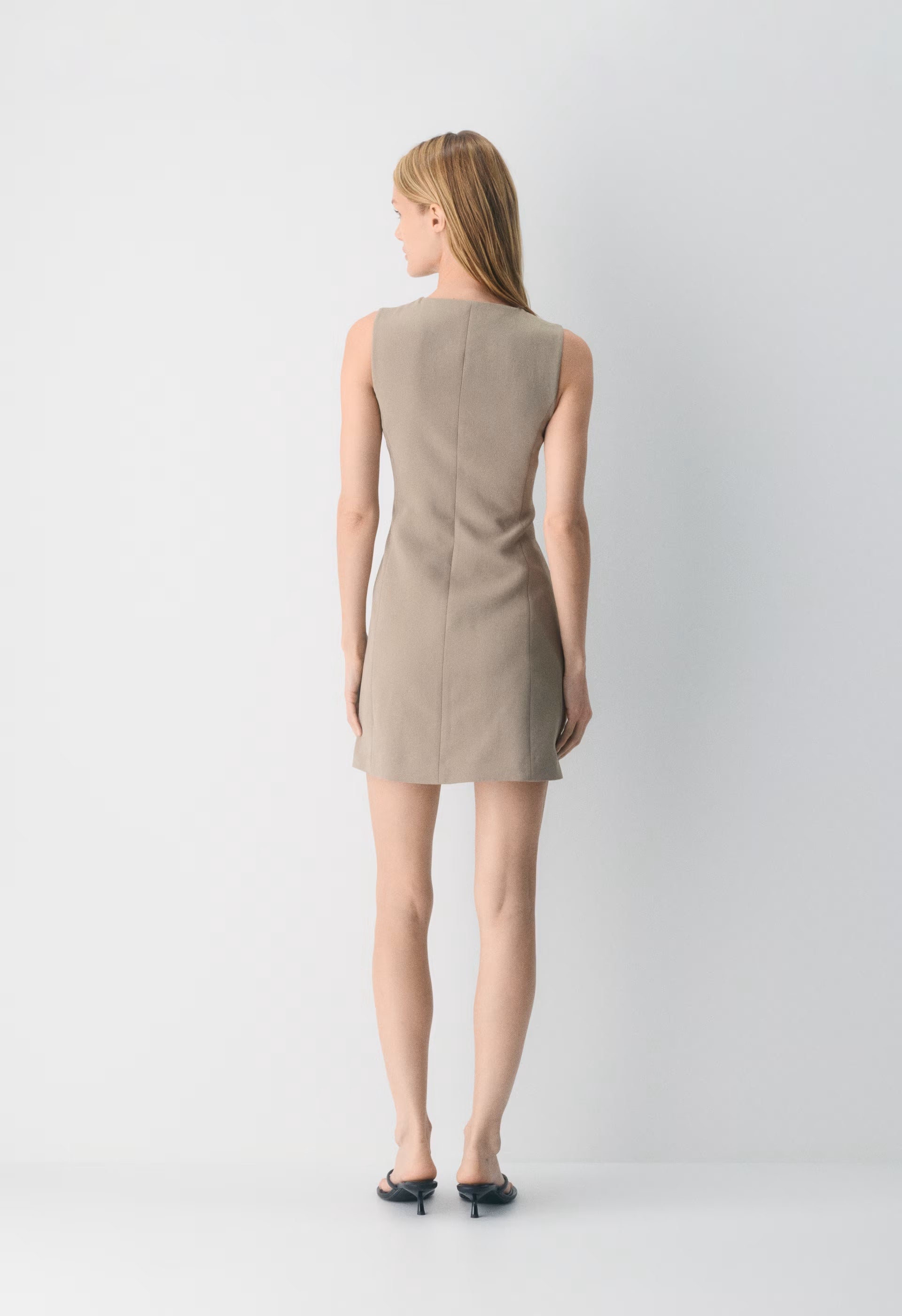 Regal Dress - Crepette™ - NOMAD TAUPE
