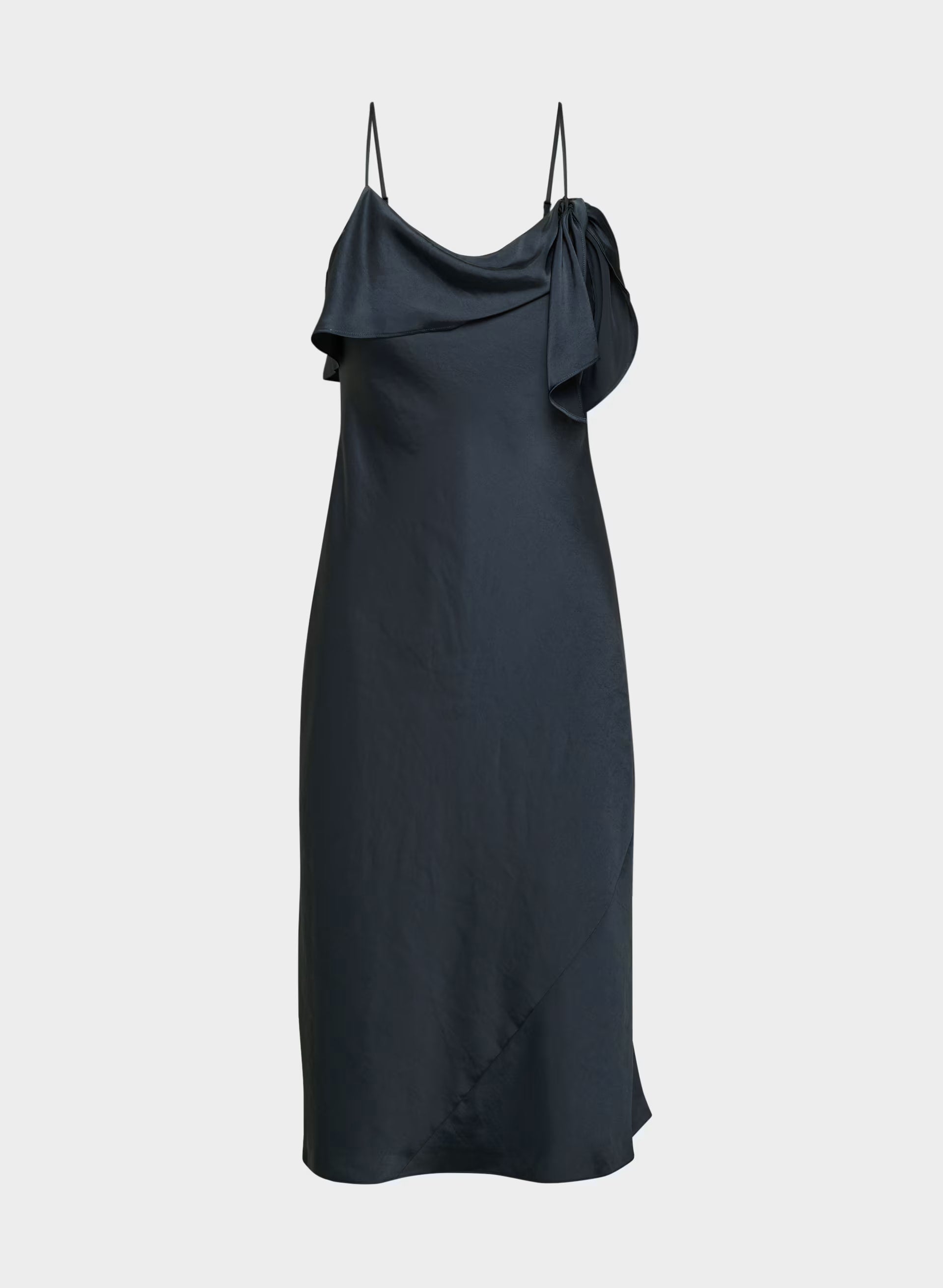 Cannelle Satin Dress - DARK NIGHT NAVY