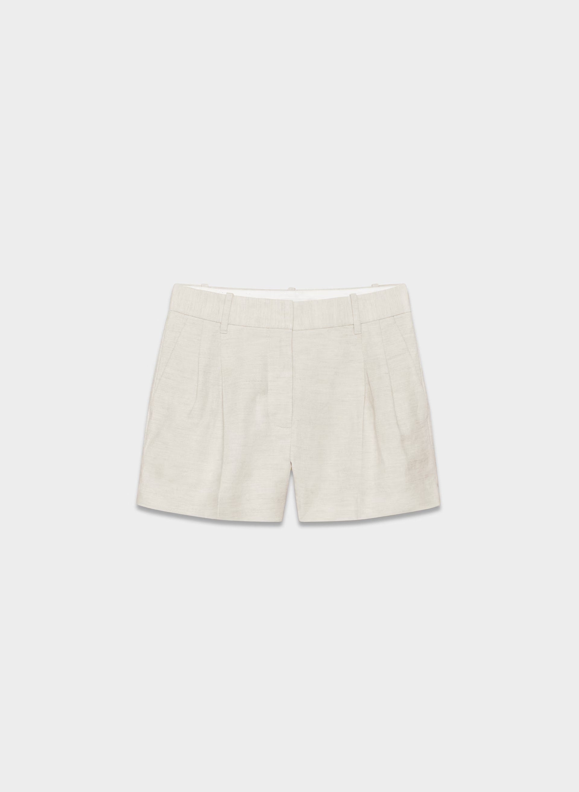 The Effortless Short™ Mini - CruiseLinen™ - NATURAL ECRU
