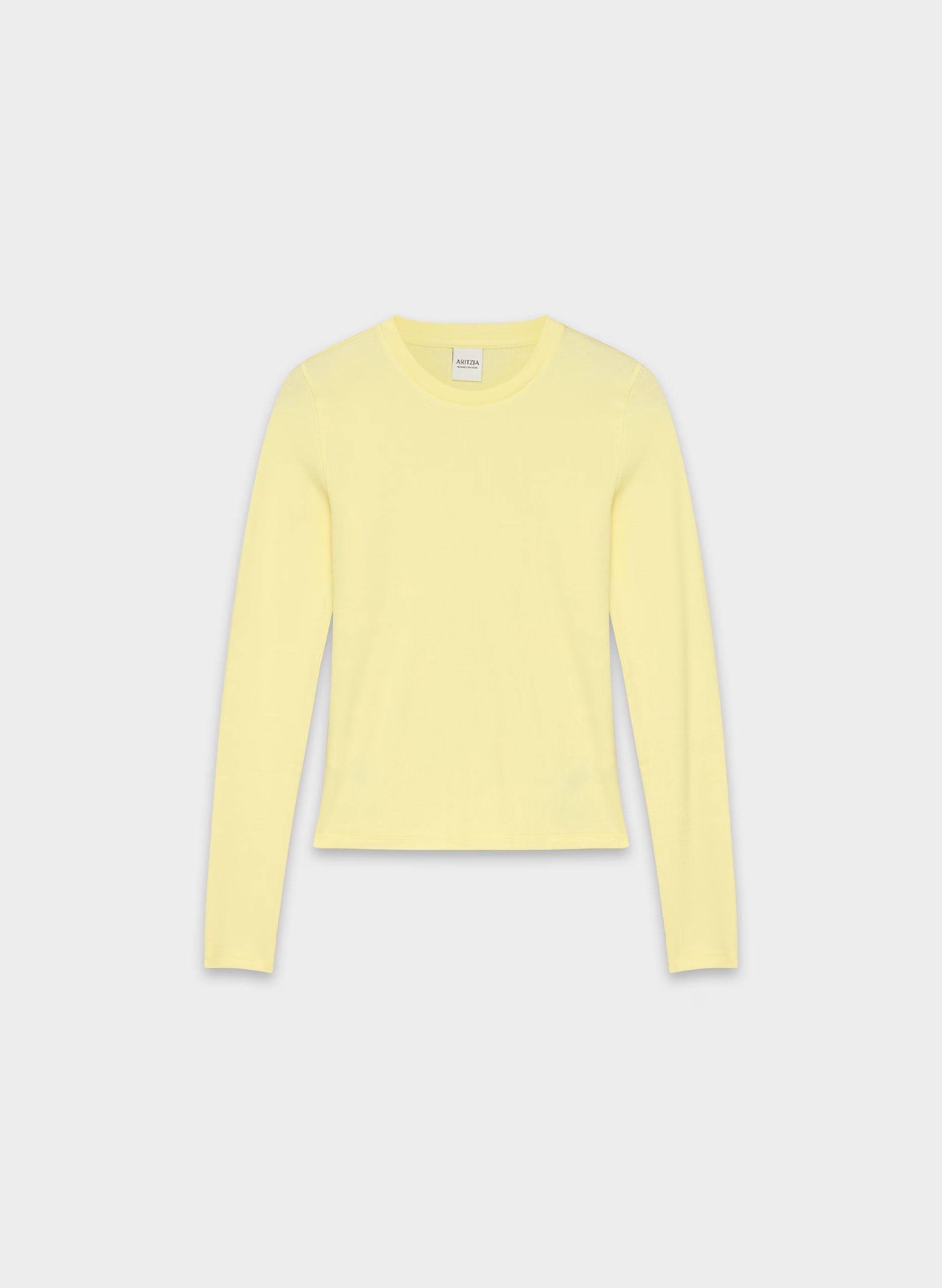 HomeStretch™ Rib Solo Longsleeve - LEMONADE