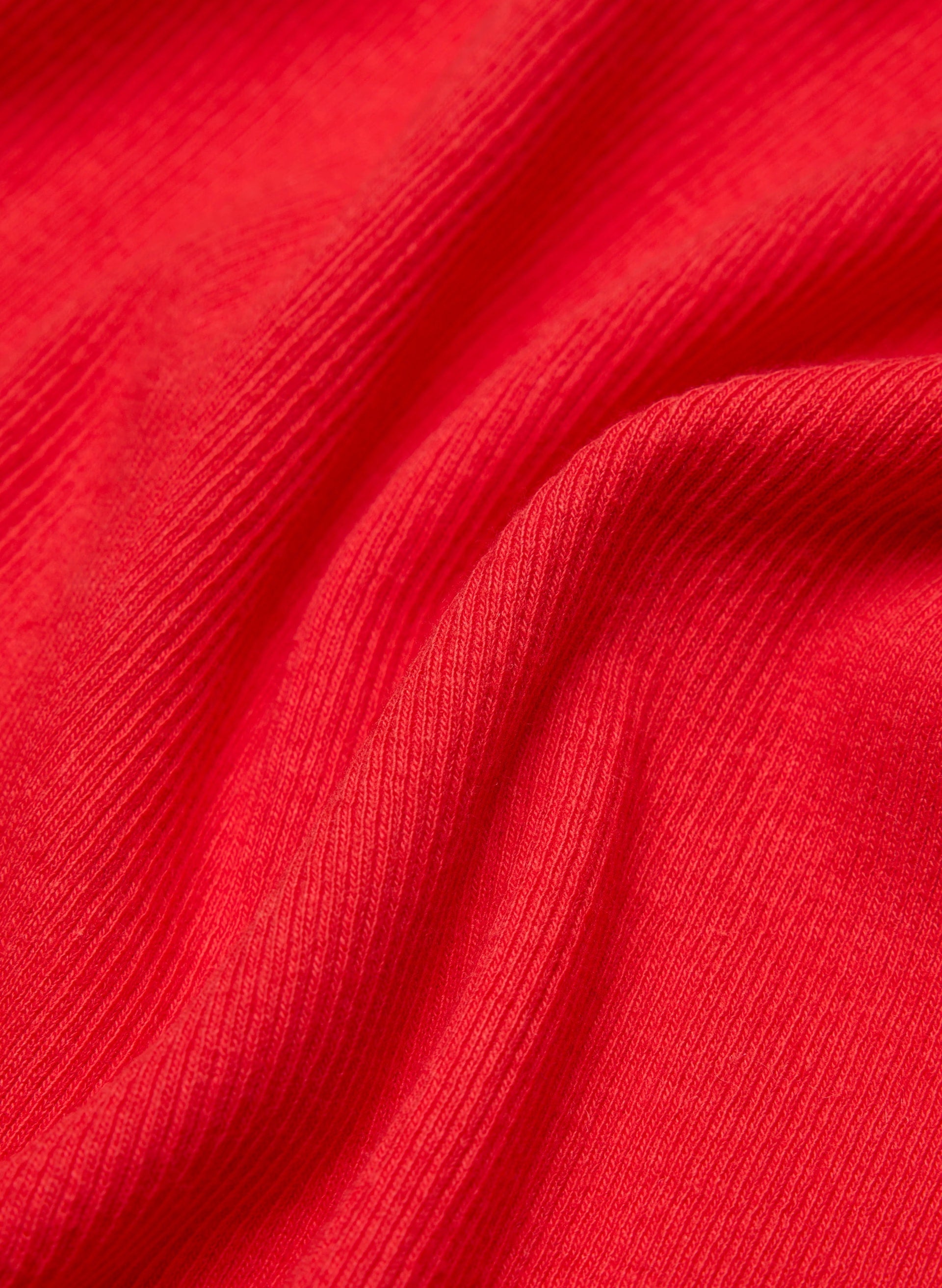 HomeStretch™ Rib Solo Longsleeve - CHERRYBOMB RED