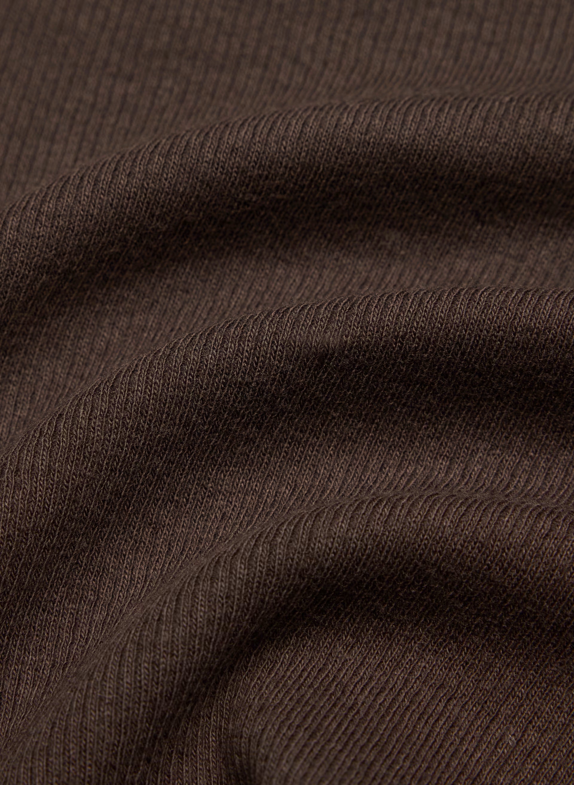 HomeStretch™ Rib Frequency Waist Tank - RICH MOCHA BROWN