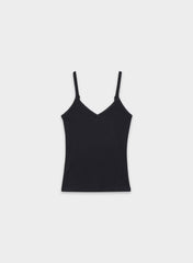 HomeStretch™ Rib Minded Cami Tank - BLACK