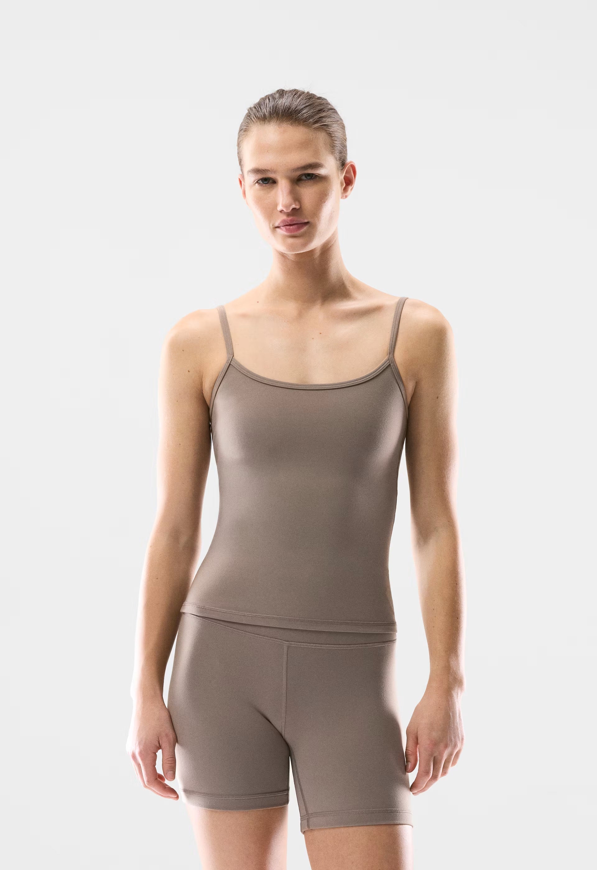 LIFE Essential Camisole - RICH MOCHA BROWN