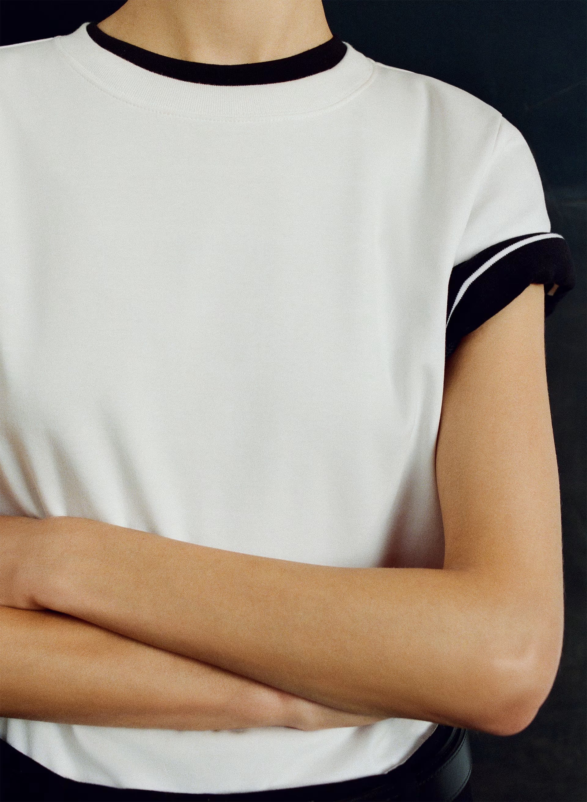 InterLock Cotton Pegasus T-Shirt - WHITE