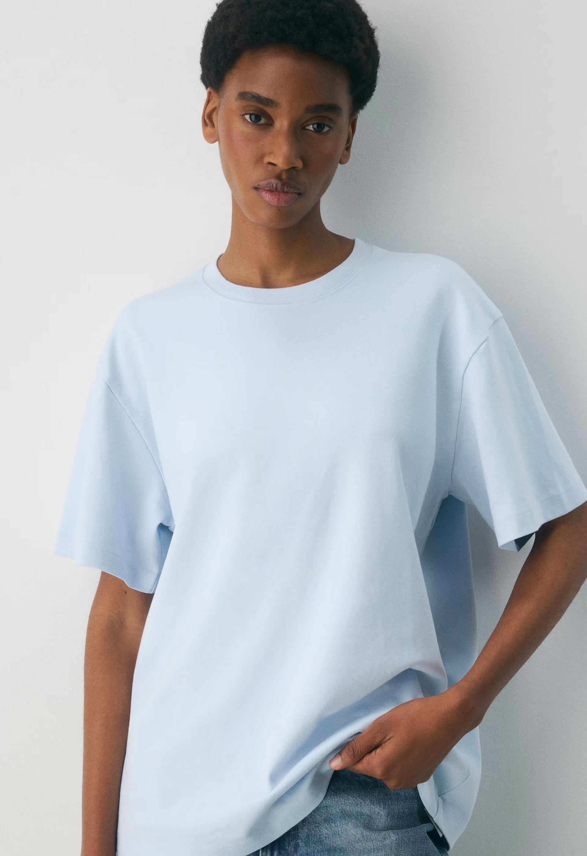 InterLock Cotton Pegasus T-Shirt - MIDDAY BLUE