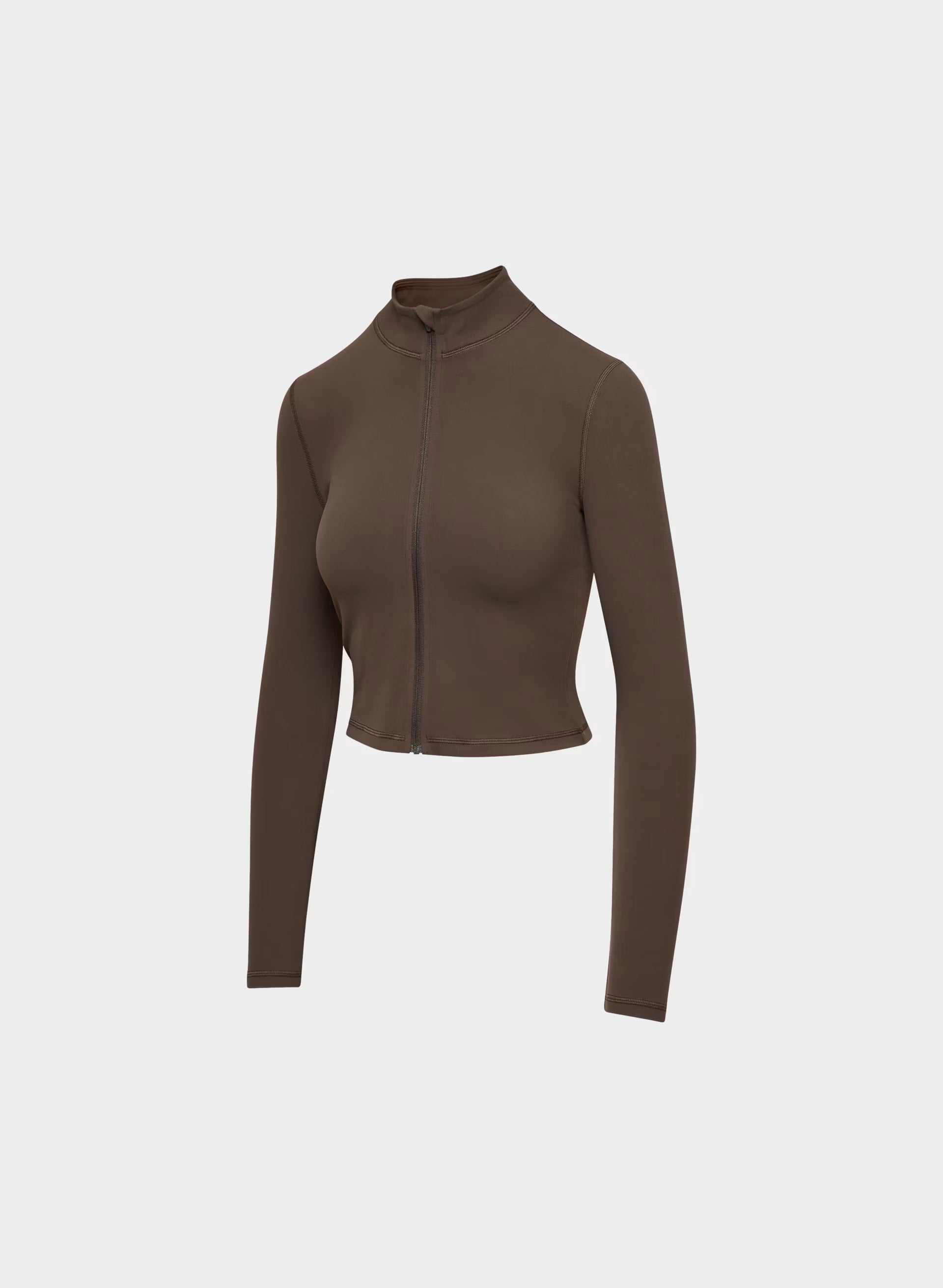 BUTTER Limit Zip-Up - RICH MOCHA BROWN