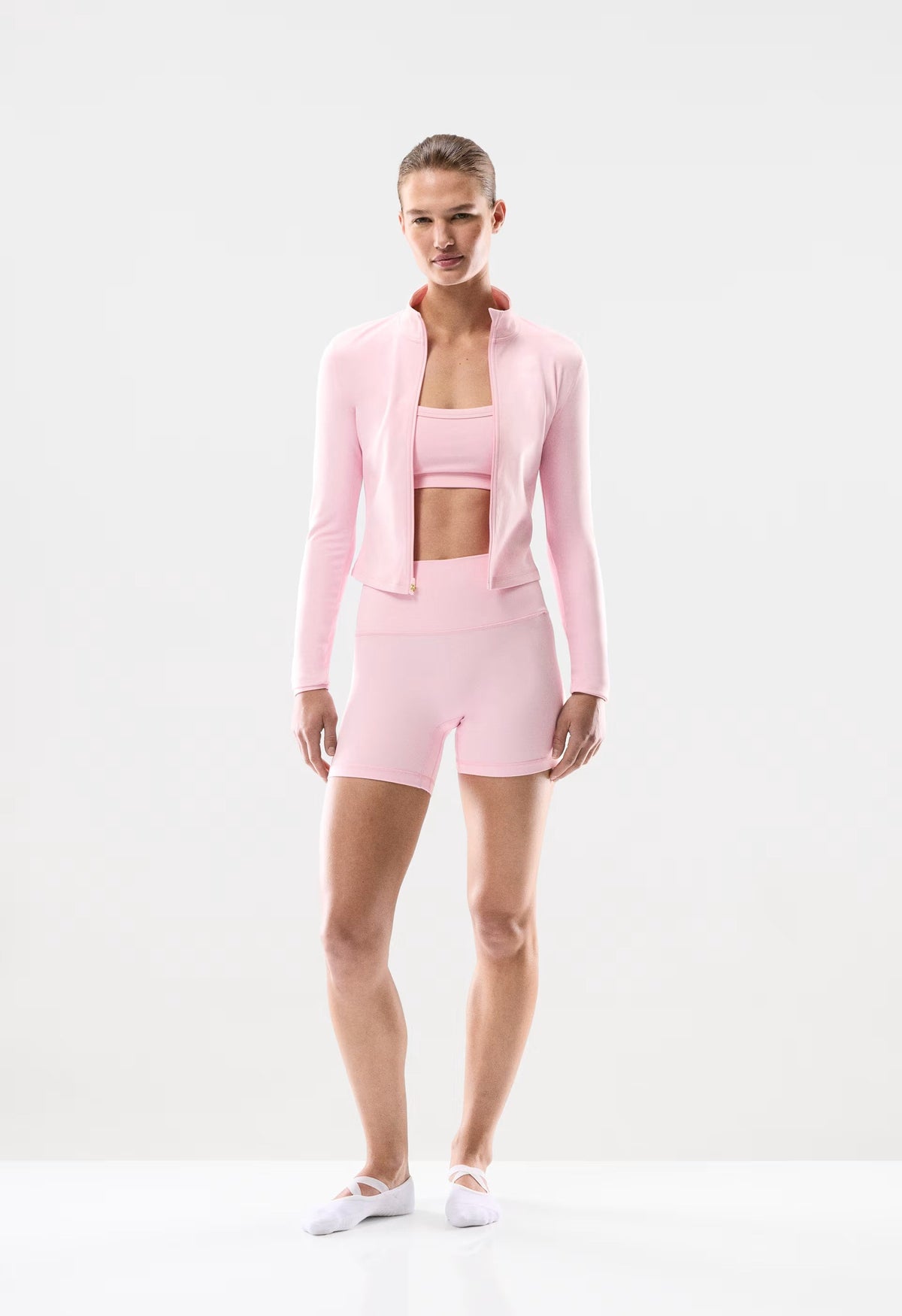 BUTTER Limit Zip-Up - MILKSHAKE PINK