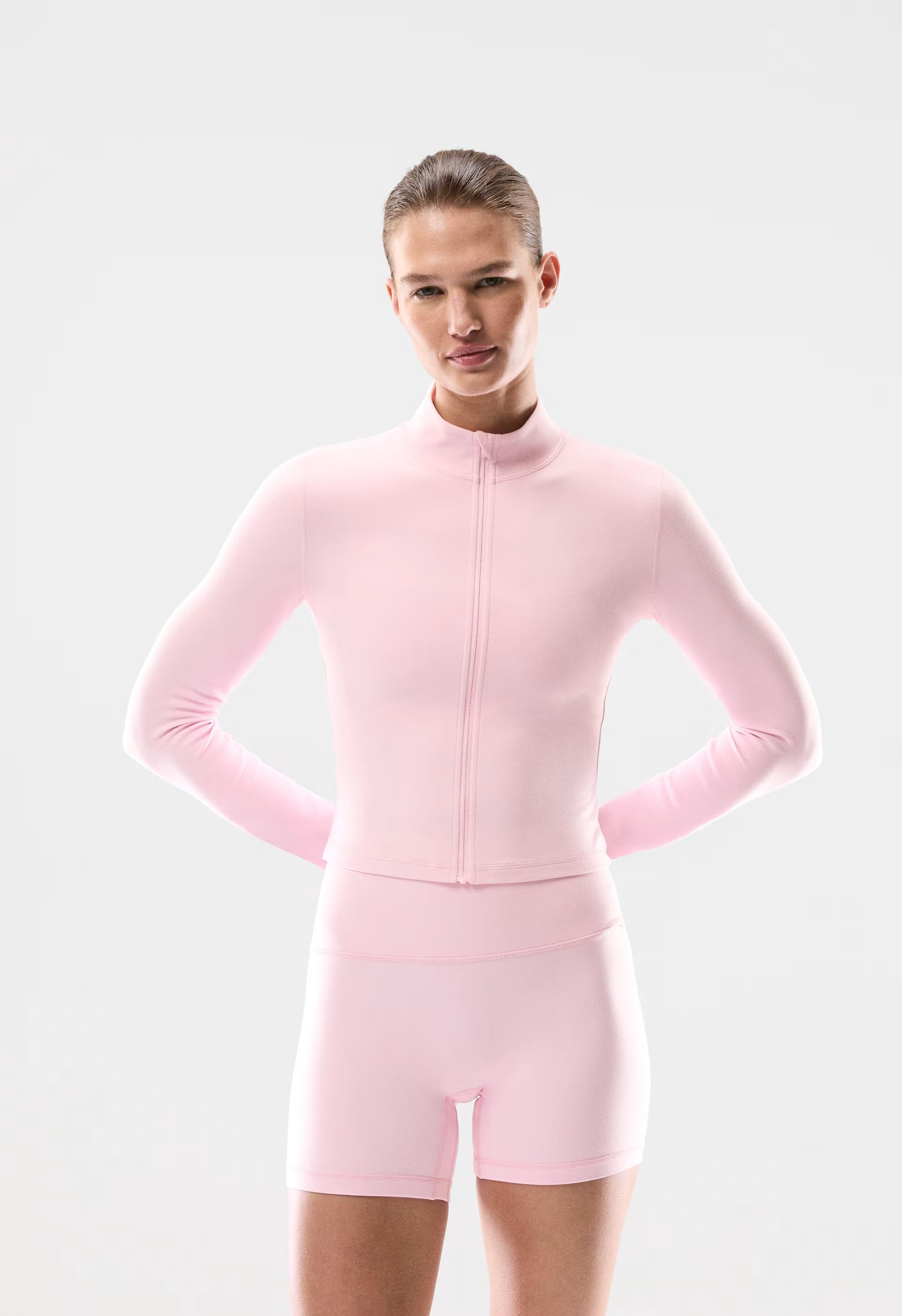 BUTTER Limit Zip-Up - MILKSHAKE PINK