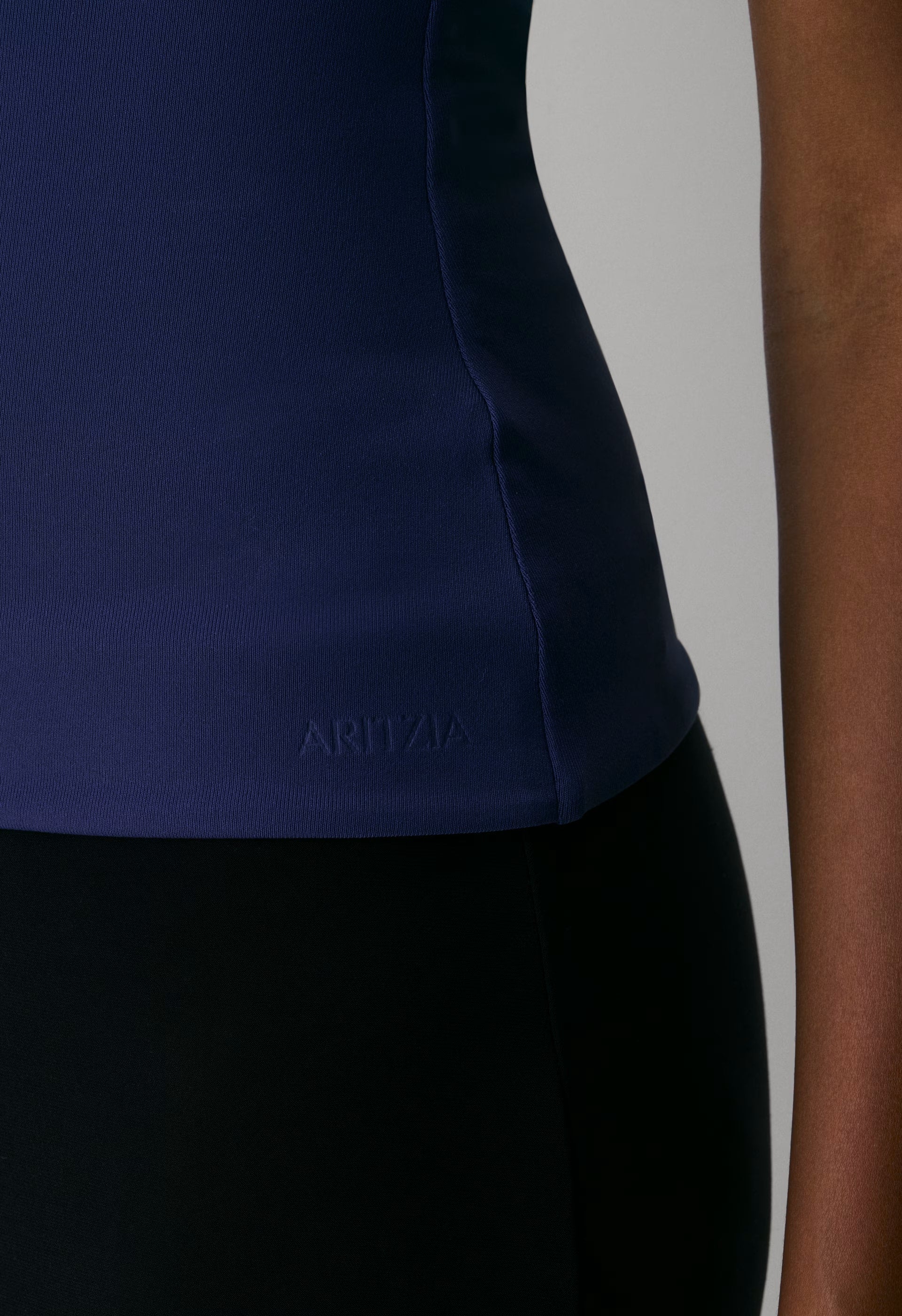 Original Contour Grace Halter Top - HARBOUR NAVY
