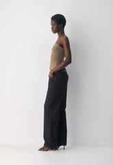Casual Contour Hi-Hip Tube Top - FOLIO TAUPE