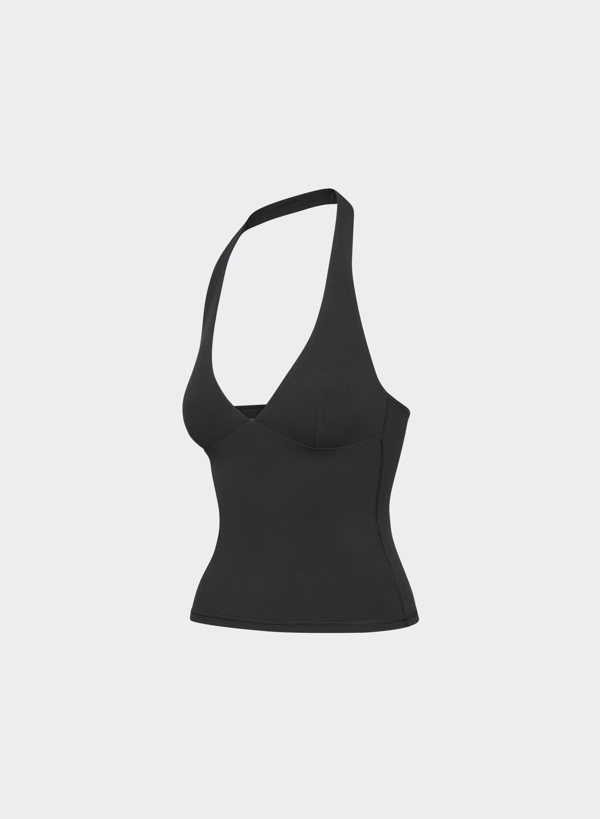 BUTTER Riley Halter Top - BLACK