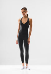 BUTTER Riley Halter Top - BLACK