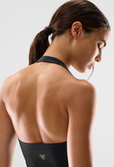 BUTTER Riley Halter Top - BLACK