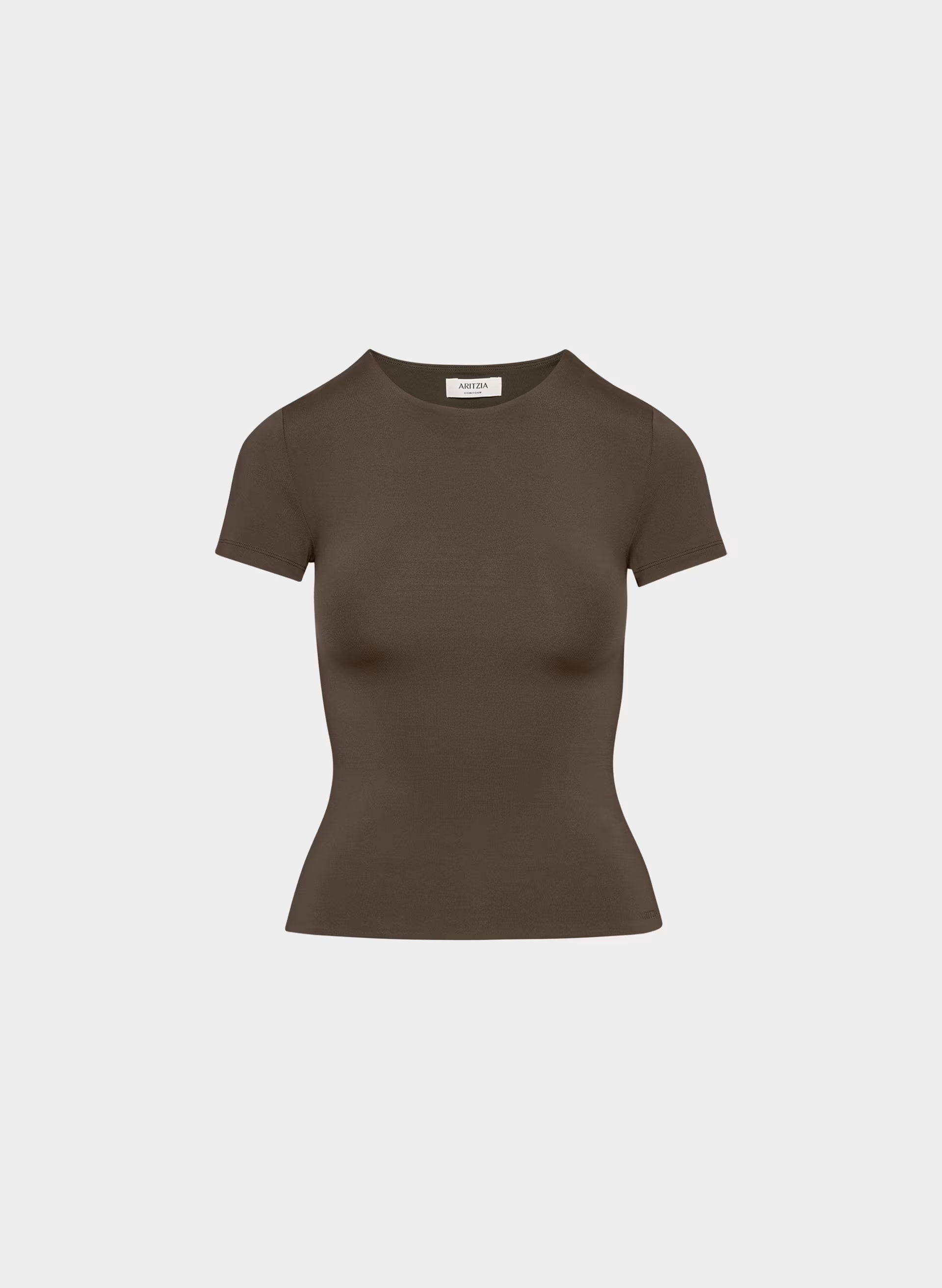 Original Contour Marvel Crew T-Shirt - RICH MOCHA BROWN