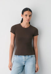 Original Contour Marvel Crew T-Shirt - RICH MOCHA BROWN