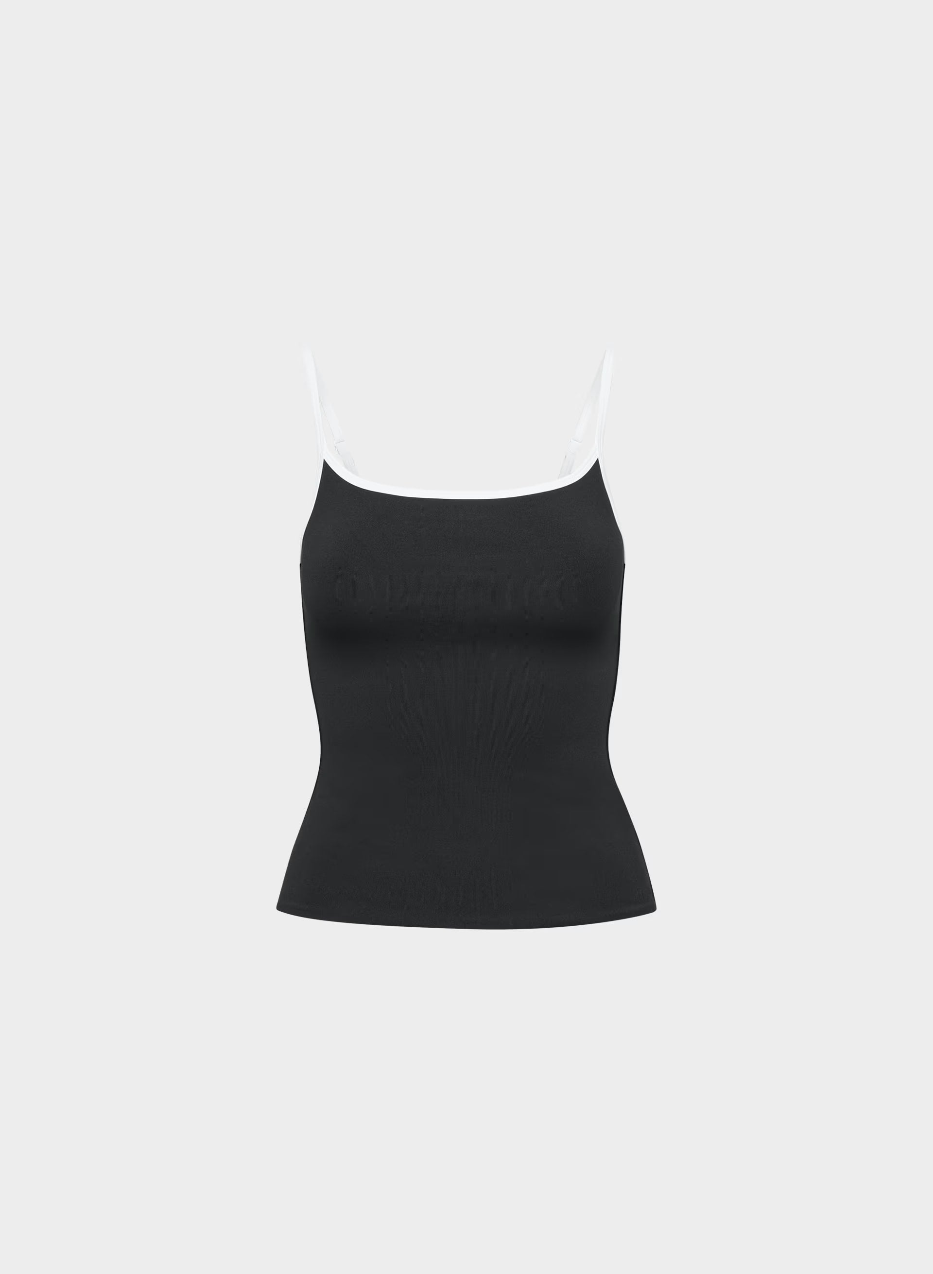 Original Contour Swoop Cami Tank - BLACK/WHITE