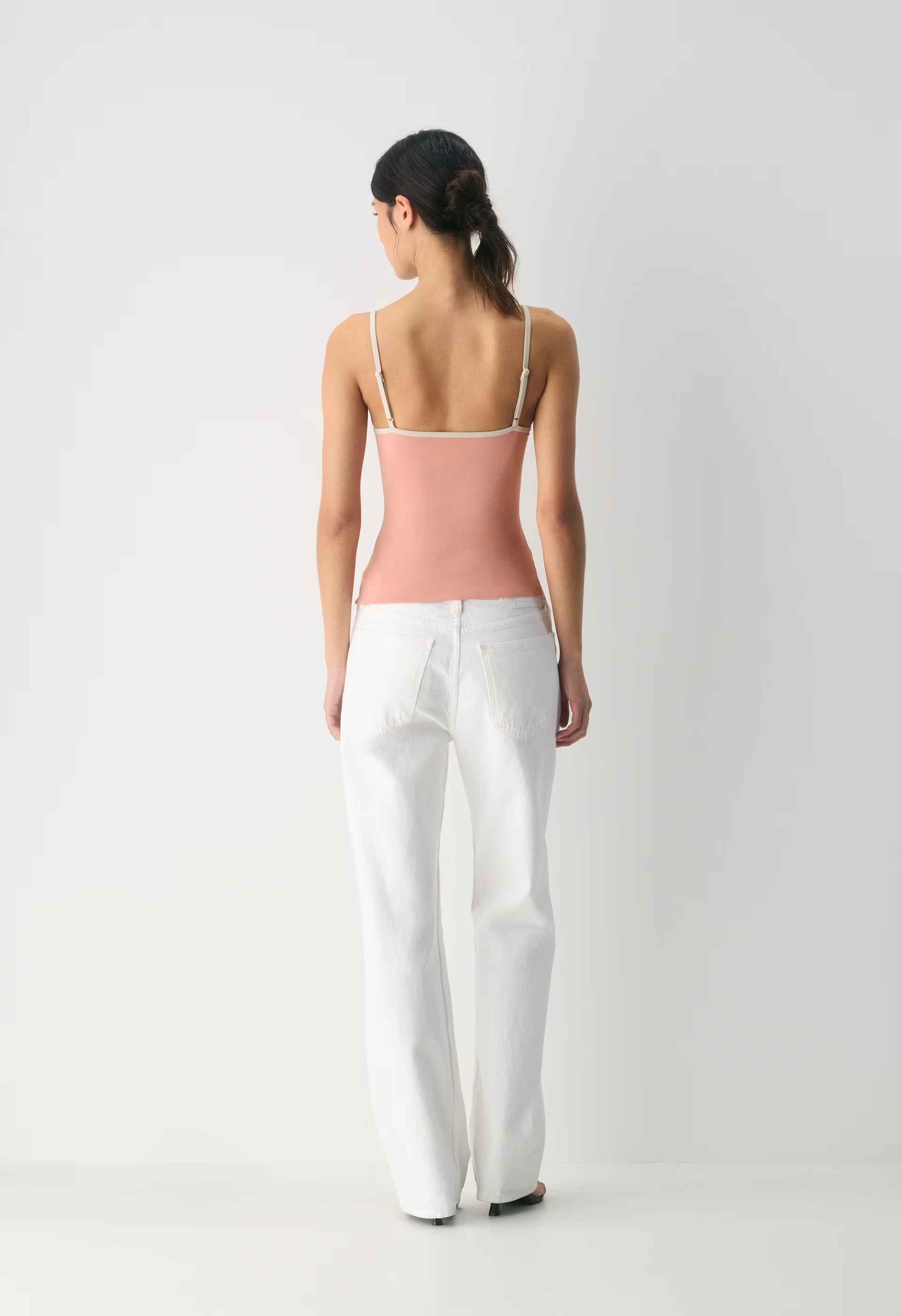 Original Contour Swoop Cami Tank - KLN PNK/MTRPLS TAUPE